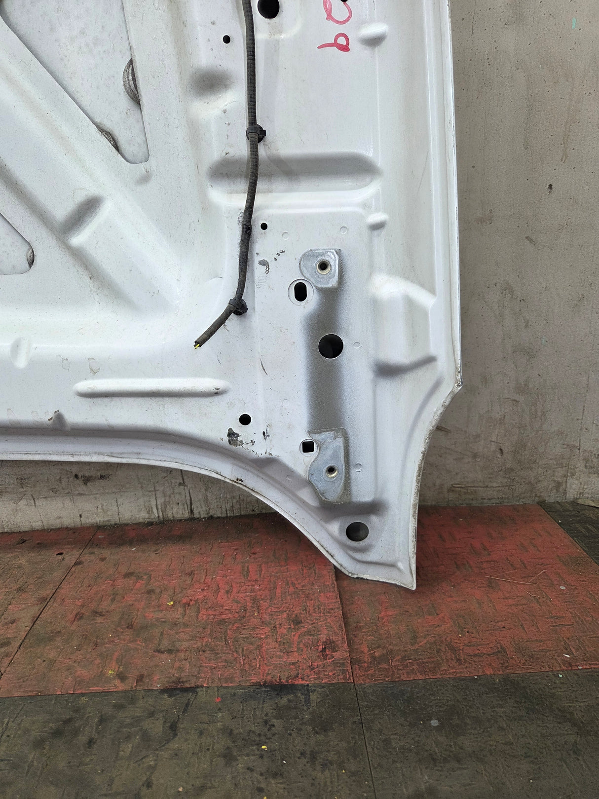 2011-2016 Ford Super Duty Hood F250 F350 F450 F550 - White