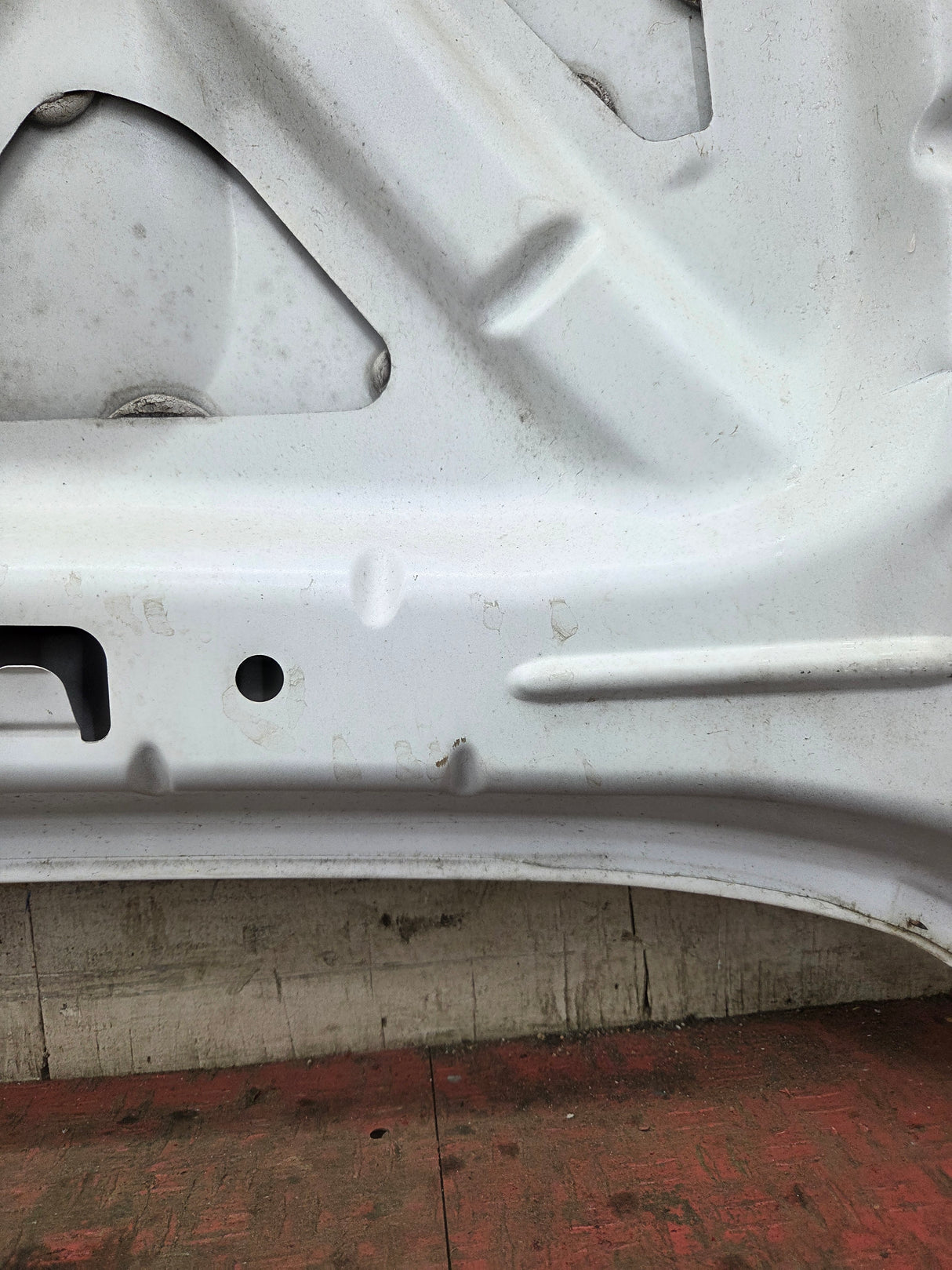 2011-2016 Ford Super Duty Hood F250 F350 F450 F550 - White