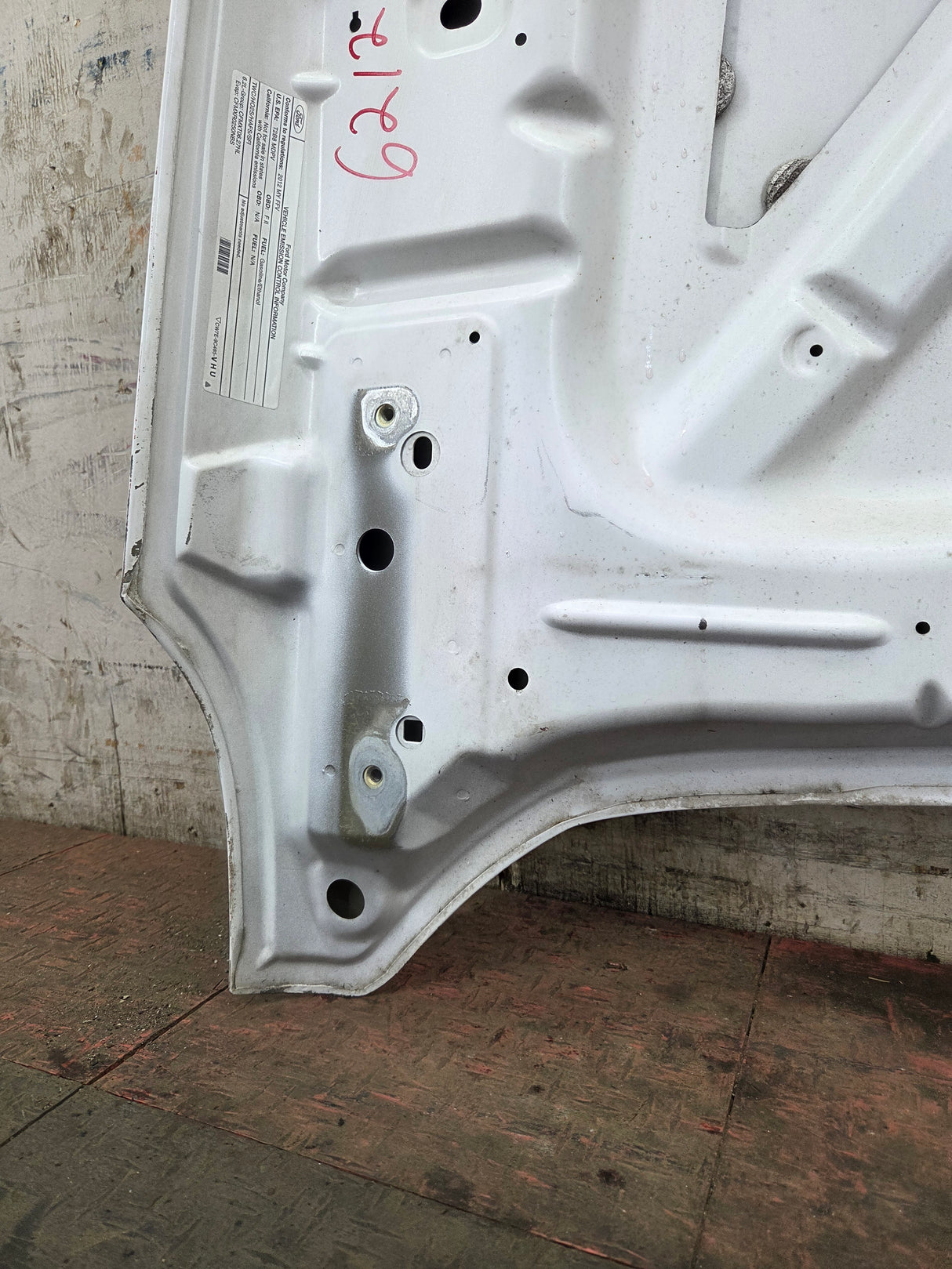 2011-2016 Ford Super Duty Hood F250 F350 F450 F550 - White