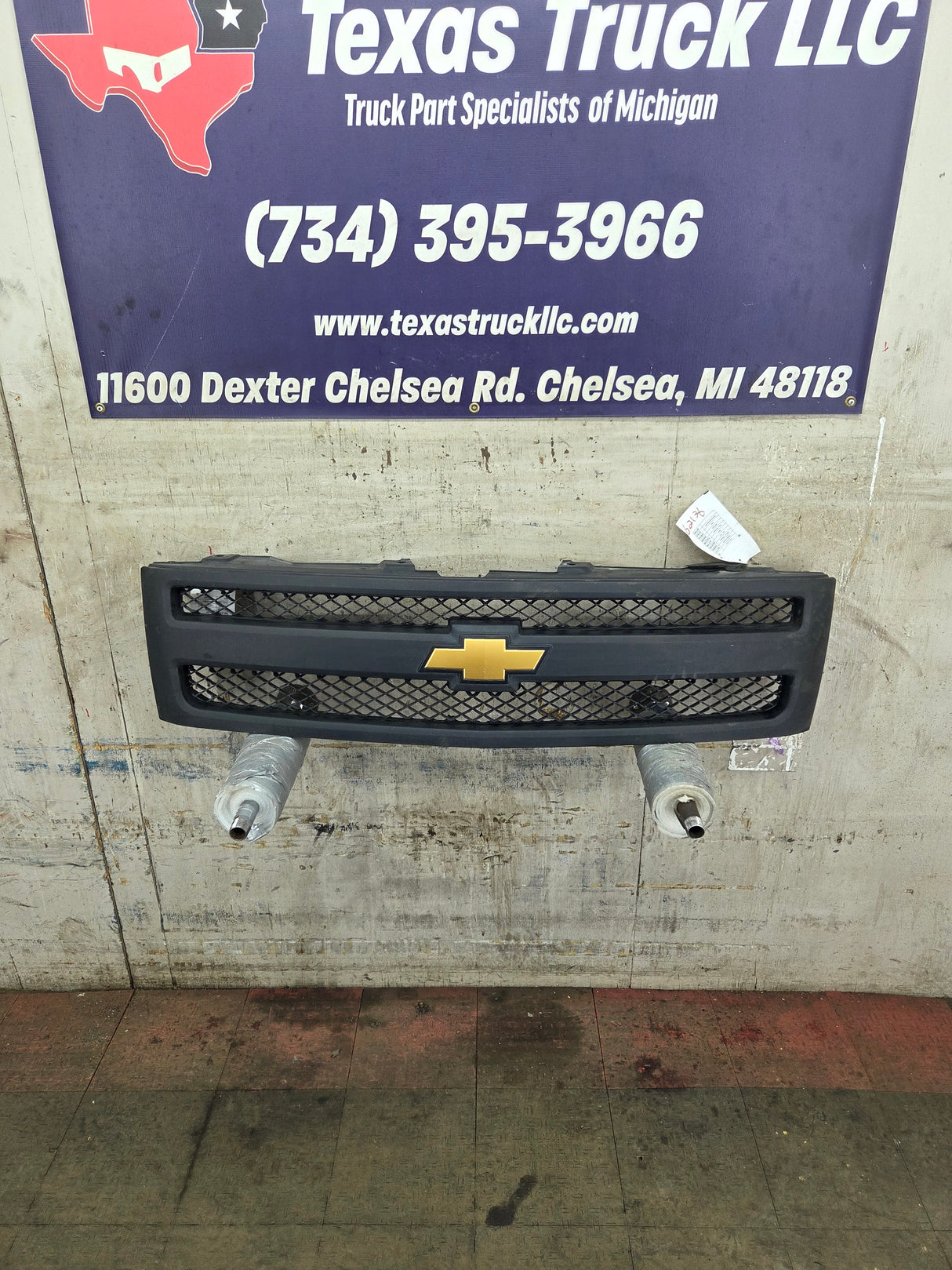 2007-2013 Chevrolet Silverado 1500 Black Grill