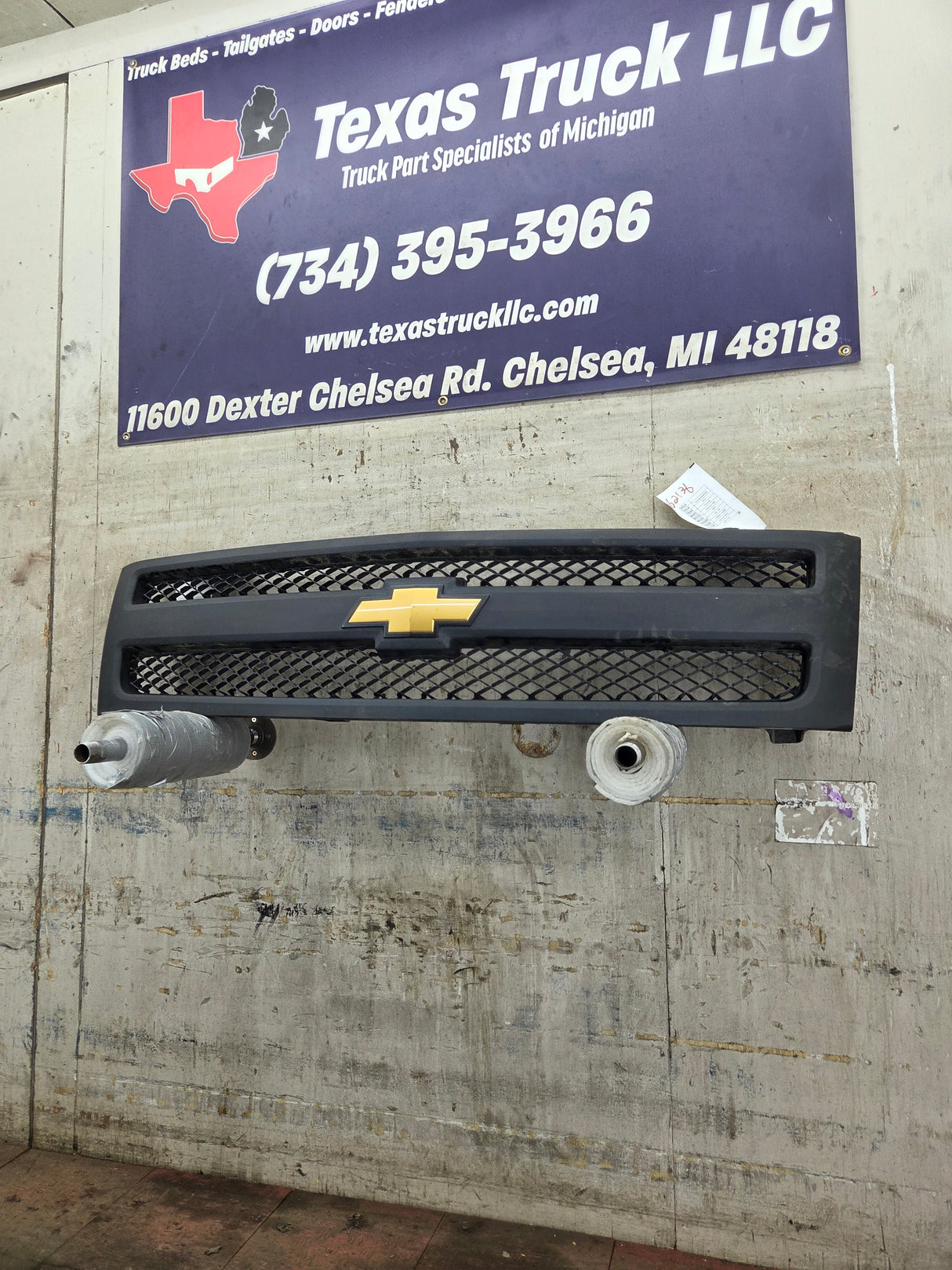 2007-2013 Chevrolet Silverado 1500 Black Grill