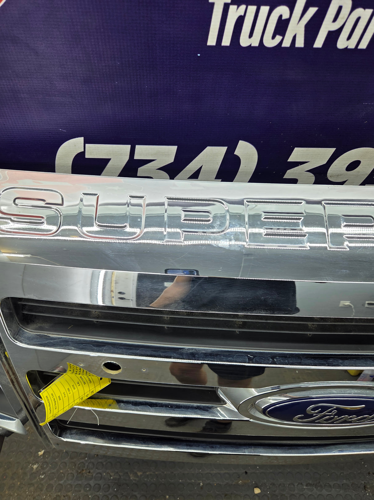2008-2010 Ford Super Duty F250 F350 F450 F550 Chrome Grill Surround