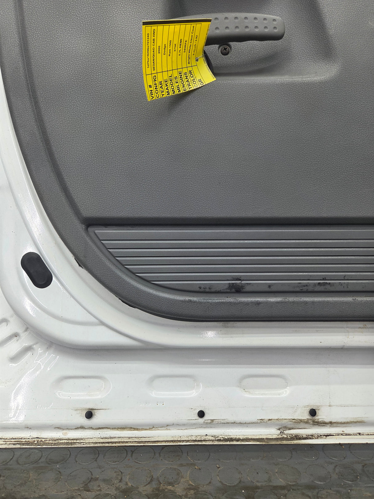 2003-2008 Dodge Ram 3rd Gen LH Driver Rear Quad Cab Door 1500 2500 3500 4500 5500