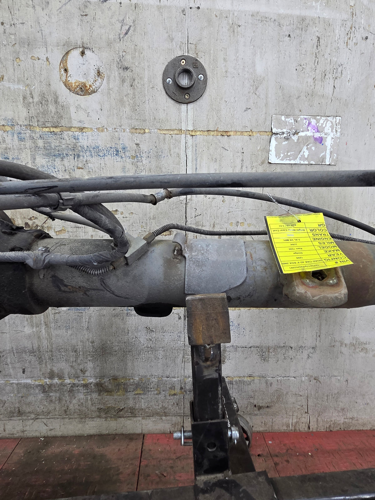 1994-1999 2nd Gen Dodge Ram 1500 3.55 Rear Axle 9.25