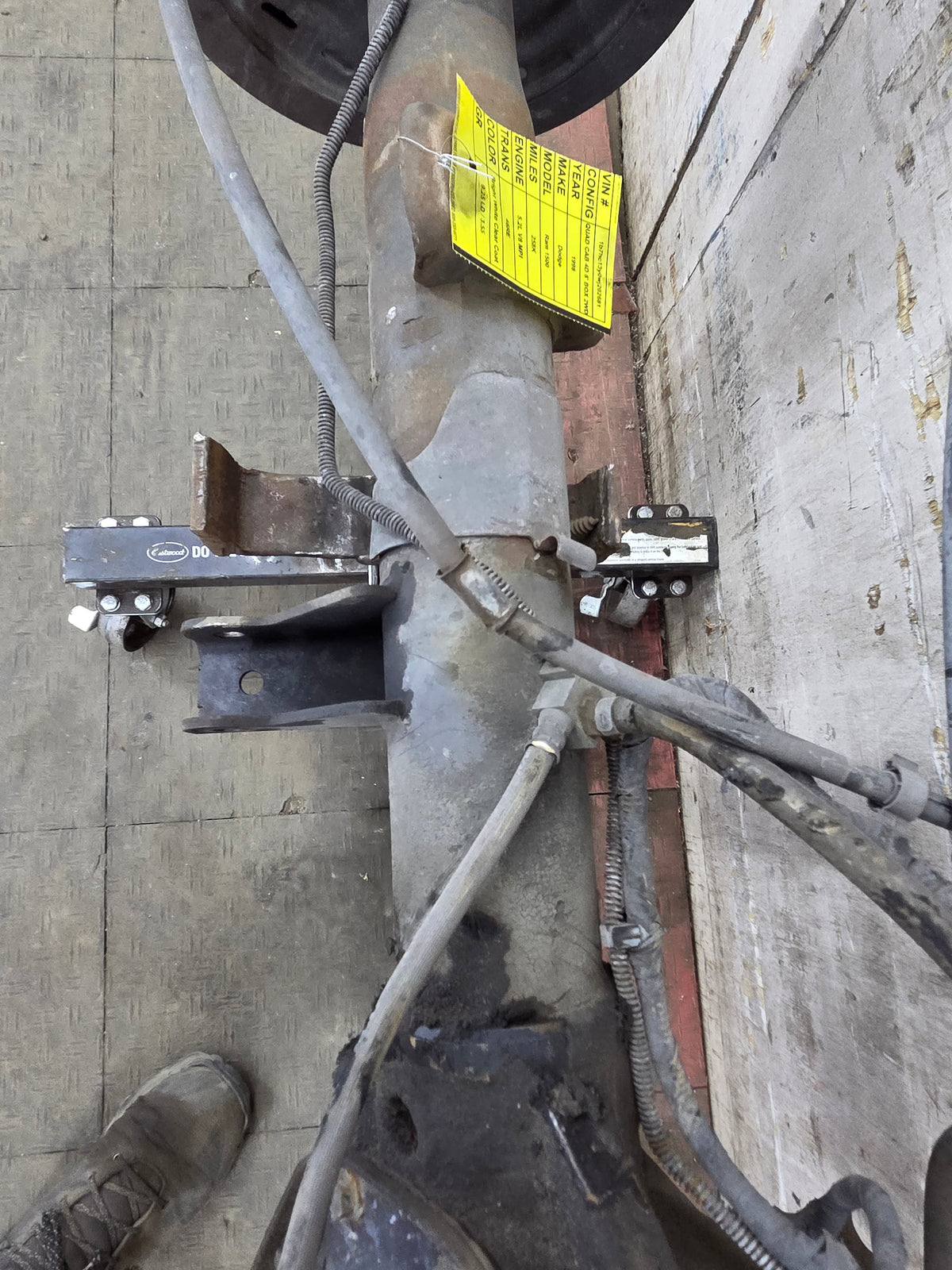 1994-1999 2nd Gen Dodge Ram 1500 3.55 Rear Axle 9.25