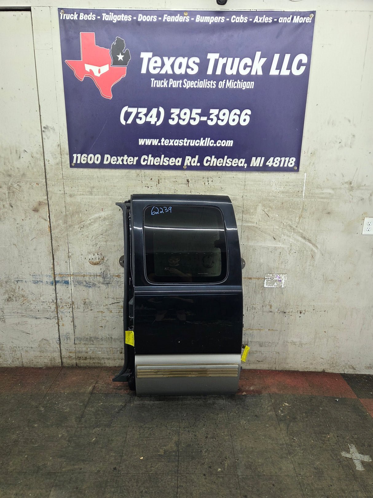 1999-2006 Chevrolet Silverado / GMC Sierra 1500 2500 3500 HD Rear Driver Side Extended Cab Rear Door