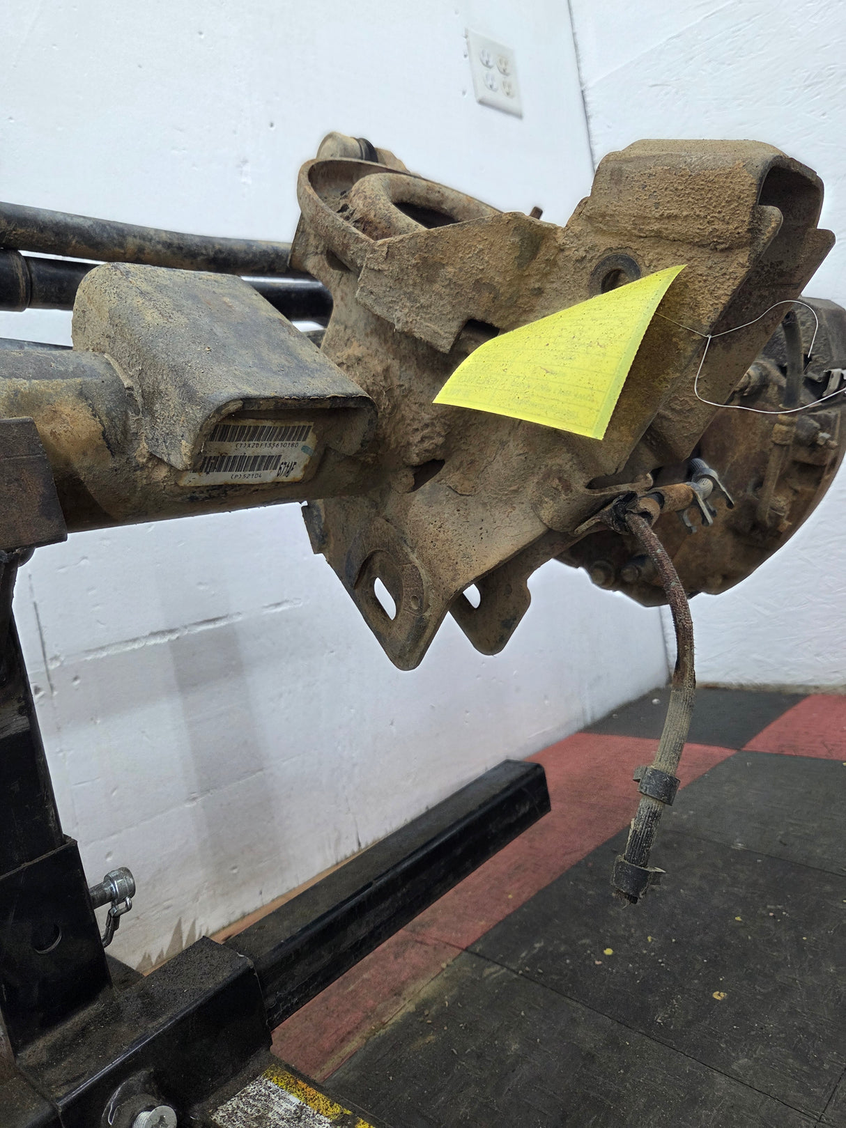 2006-2007 Dodge Ram 2500 3500 8 Lug Front Axle 3.73 Gear Ratio 3rd Gen