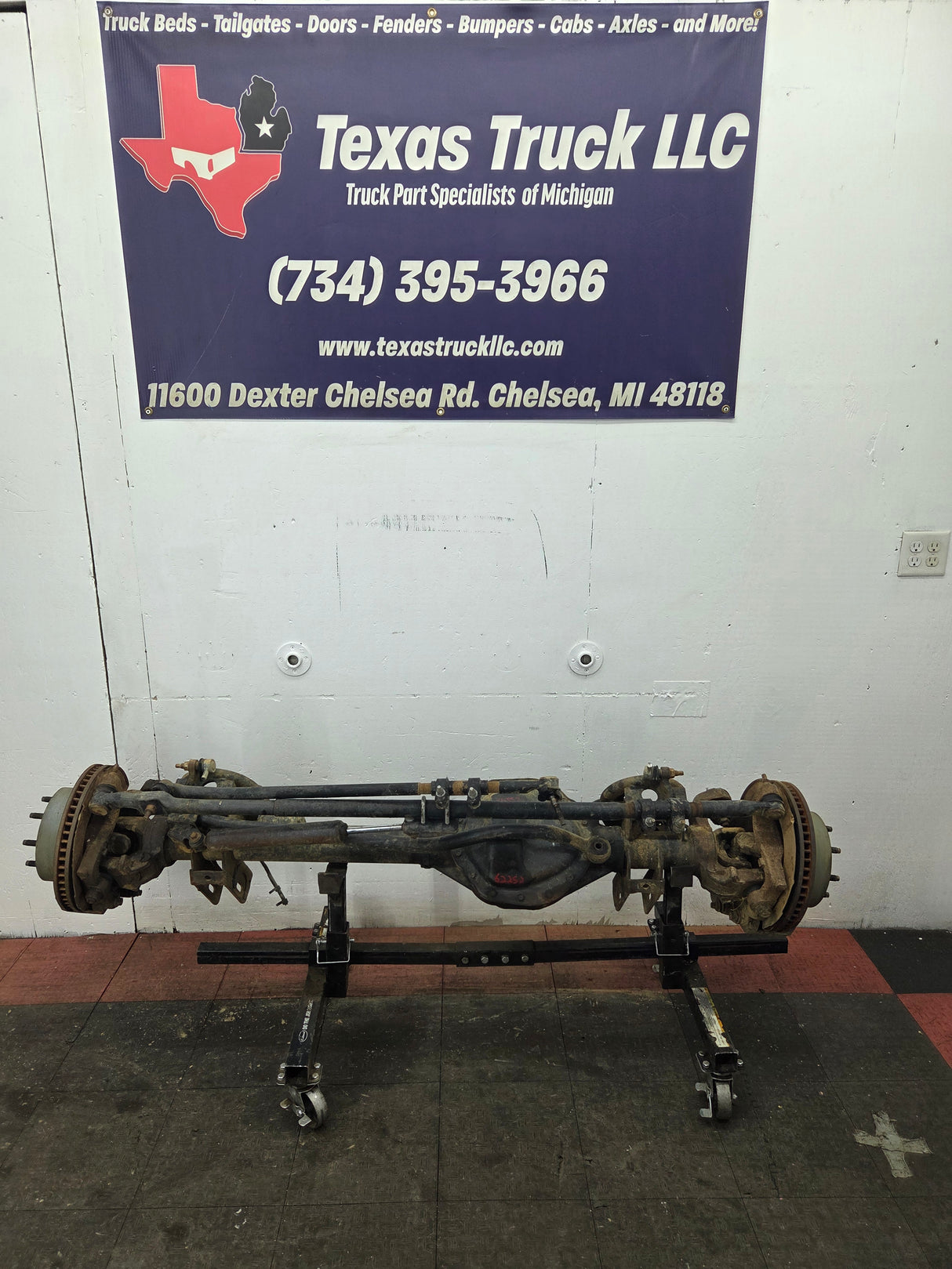 2006-2007 Dodge Ram 2500 3500 8 Lug Front Axle 3.73 Gear Ratio 3rd Gen