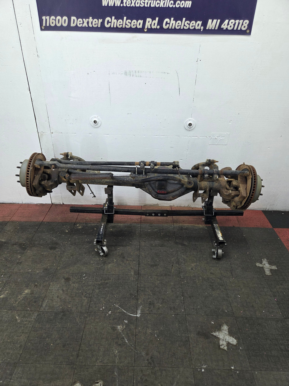 2006-2007 Dodge Ram 2500 3500 8 Lug Front Axle 3.73 Gear Ratio 3rd Gen