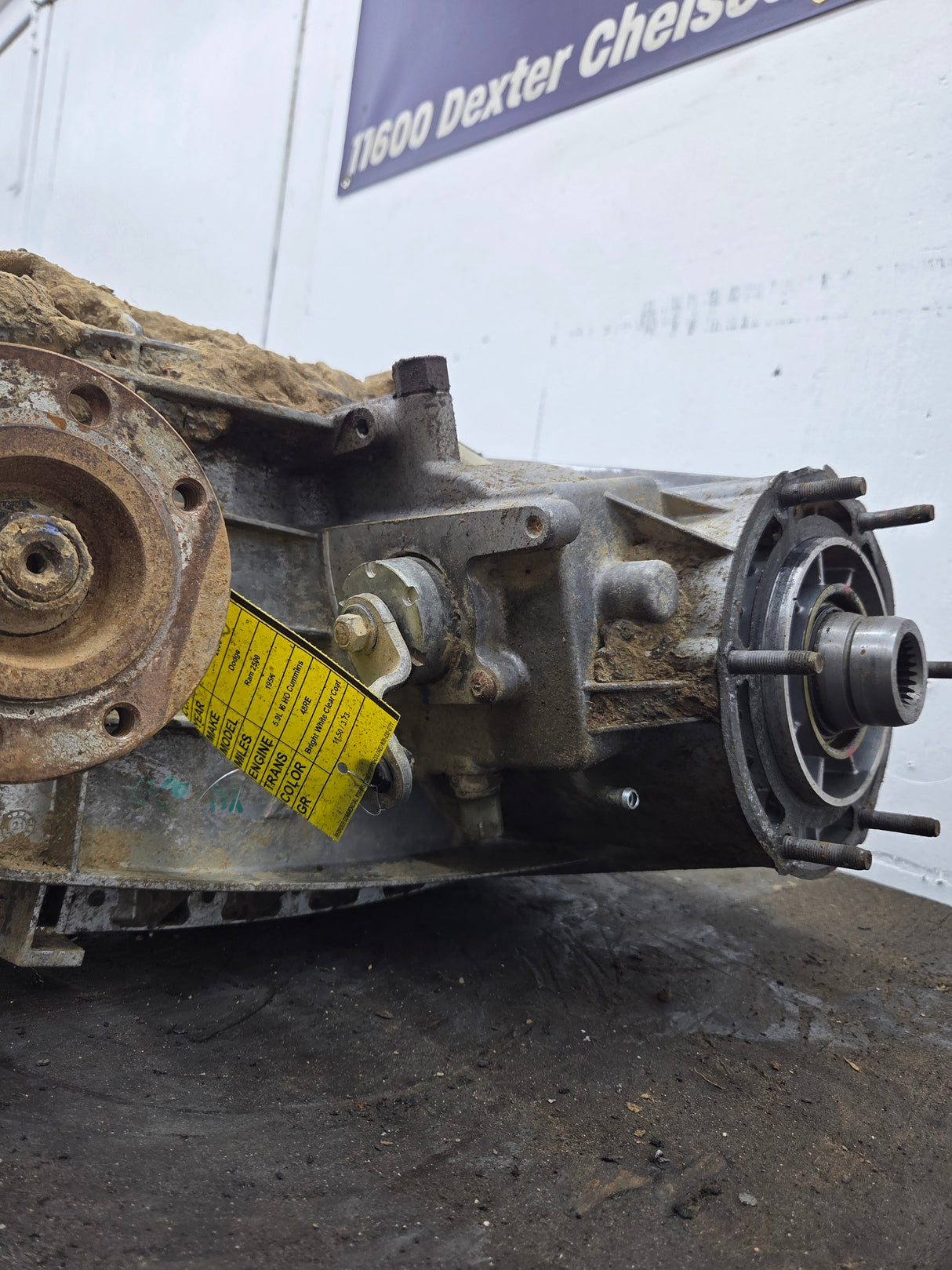 2004-2011 Dodge Ram Manual Shift Transfer Case opt DH1, exc. Power Wagon Automatic Transmission Cummins Diesel 24 valve Model NV271
