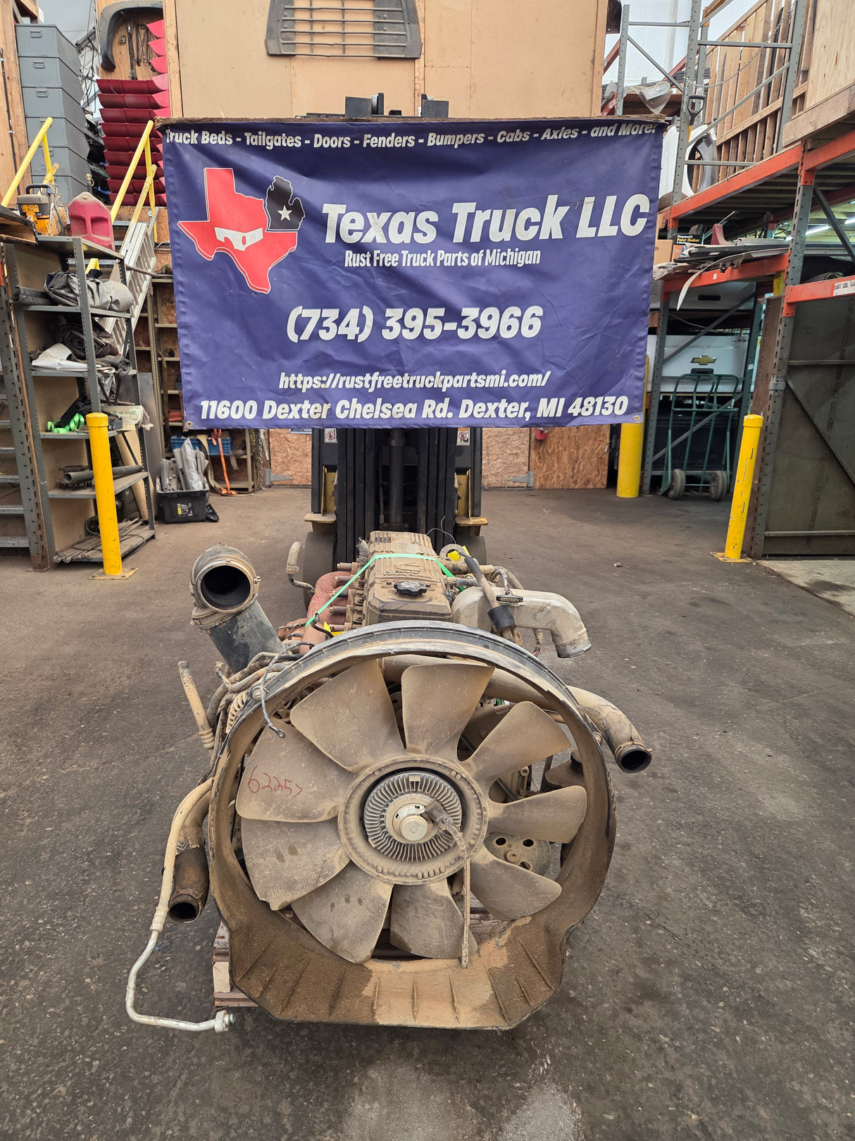2006 Dodge Ram 3500 5.9L 24v Cummins Turbo Diesel Complete Engine Ran Great 195k Miles