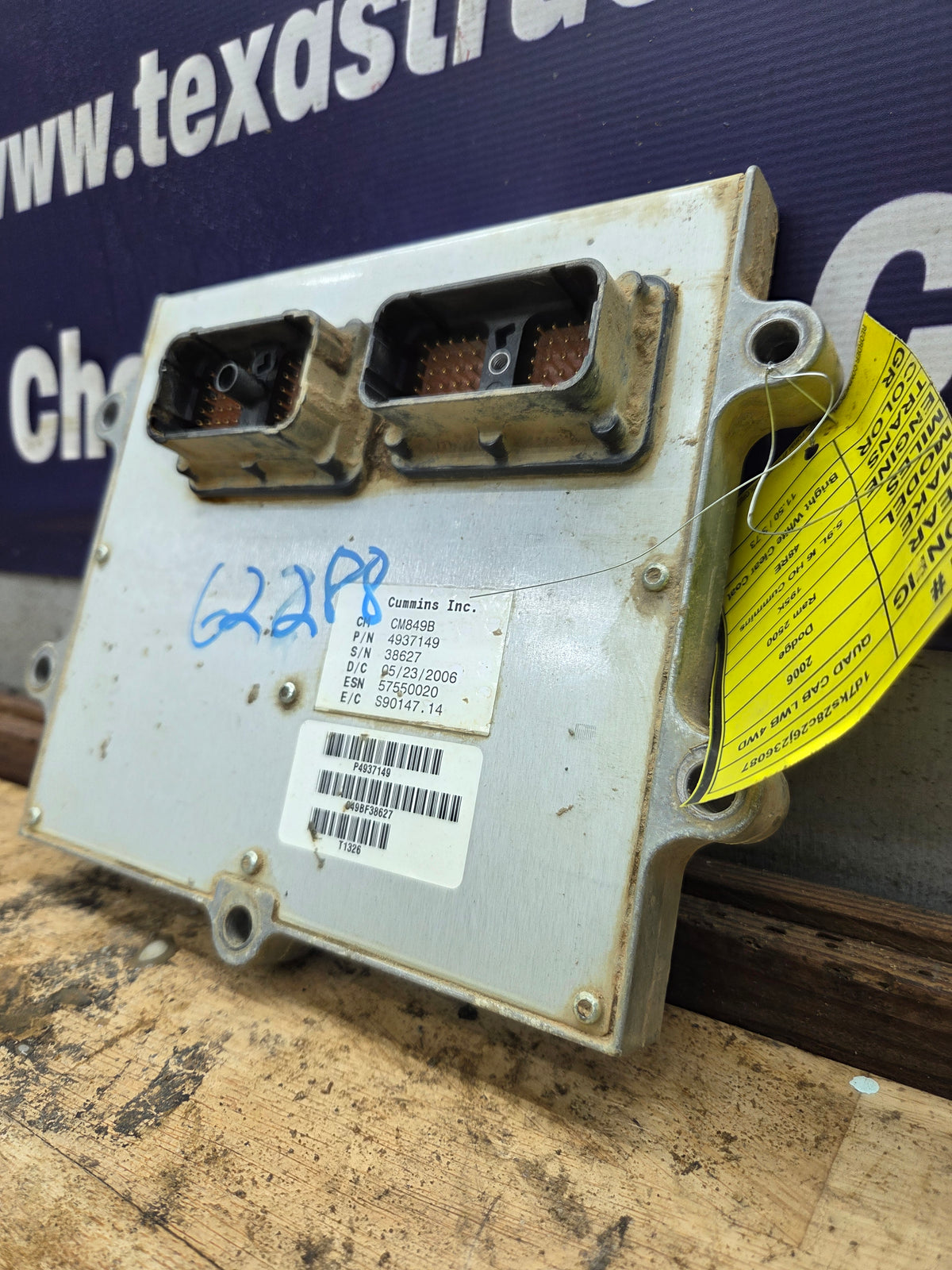 2006 Dodge Ram 2500 3500 5.9L Cummins ECM PCM - P4937149