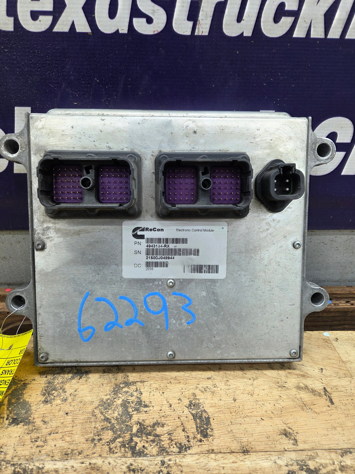 Cummins 6.7L Engine Control Module ECU ECM PCM - 4943134-RX