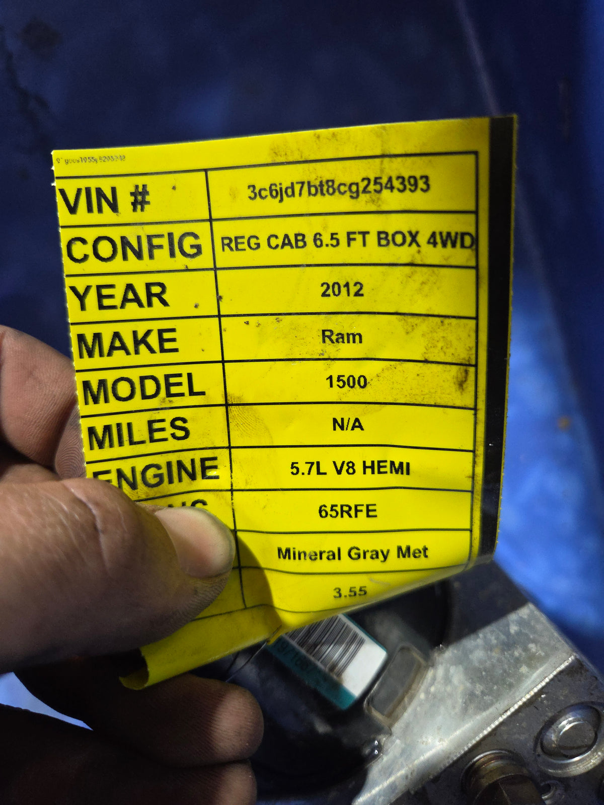 2012 Dodge Ram 1500 ABS Pump Module Control Assembly - P04779842AB