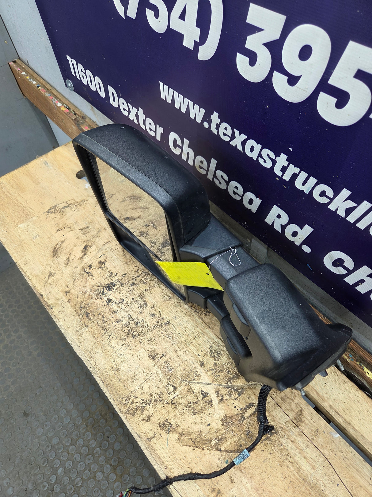 2008-2016 Ford Super Duty F250 F350 F450 F550 LH Driver Side Power Fold & Telescope Heated Towing Mirror OEM
