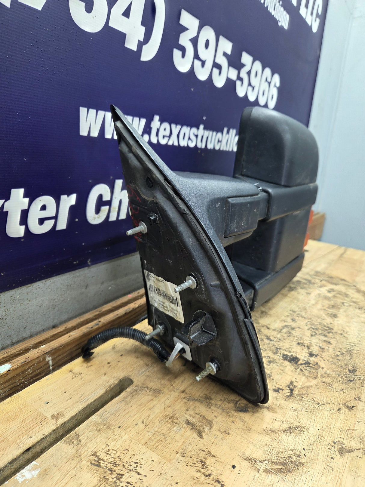 2008-2016 Ford Super Duty F250 F350 F450 F550 LH Driver Side Power Fold & Telescope Heated Towing Mirror OEM