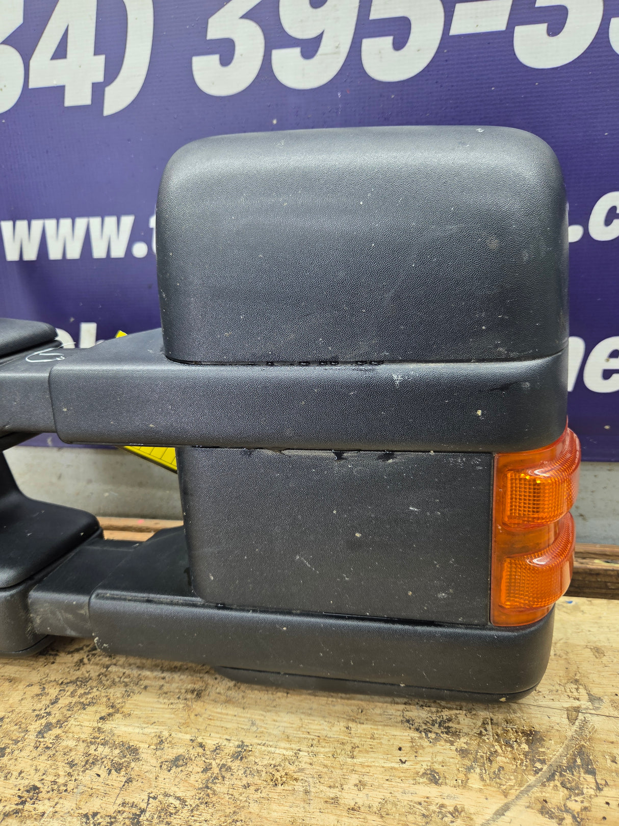 2008-2016 Ford Super Duty F250 F350 F450 F550 LH Driver Side Power Fold & Telescope Heated Towing Mirror OEM