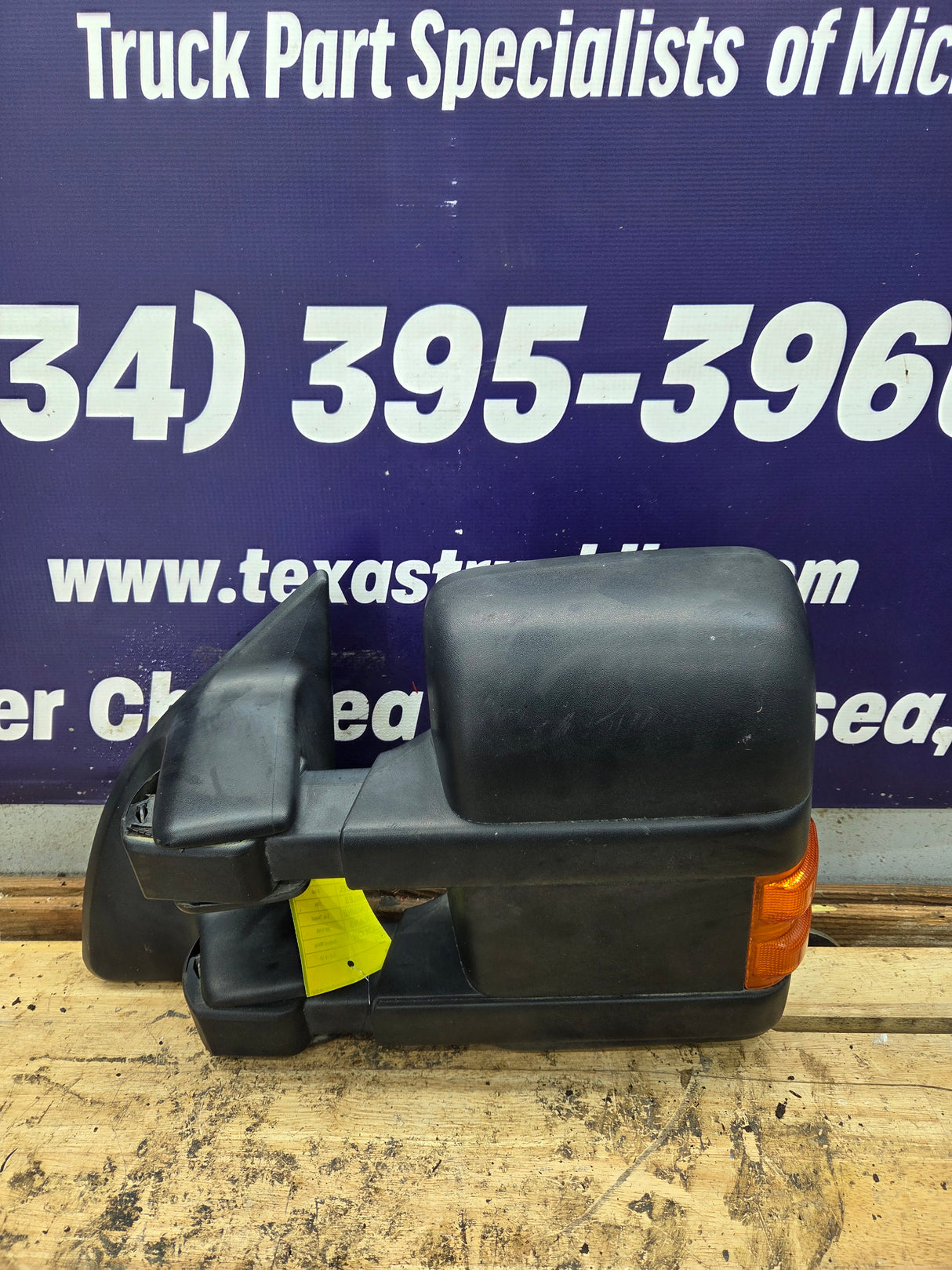 2008-2016 Ford Super Duty F250 F350 F450 F550 LH Driver Side Power Fold & Telescope Heated Towing Mirror OEM (Copy)