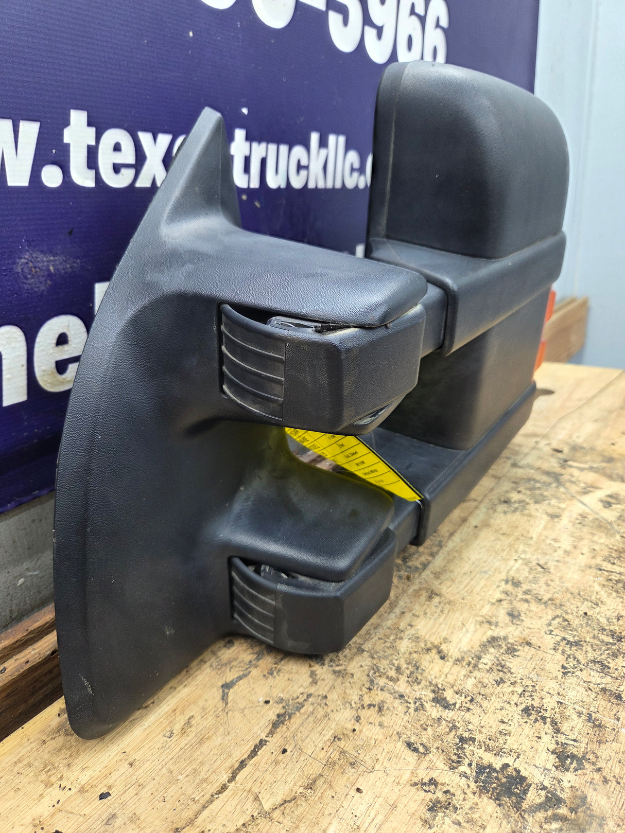 2008-2016 Ford Super Duty F250 F350 F450 F550 LH Driver Side Power Fold & Telescope Heated Towing Mirror OEM (Copy)