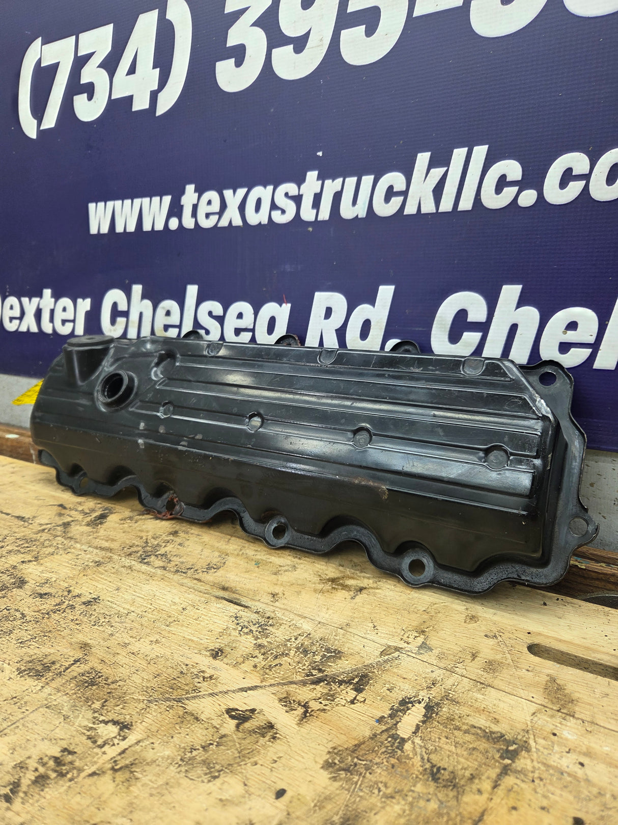 2004.5-2007 Ford 6.0 Power Stroke Drivers Valve Cover Super Duty Excursion