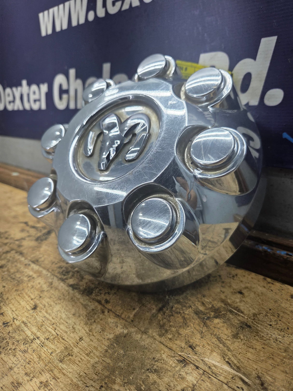 2003-20013 Dodge Ram 1500 2500 3500 OEM Center Wheel Cap Hub Cap P/N 52121450AB