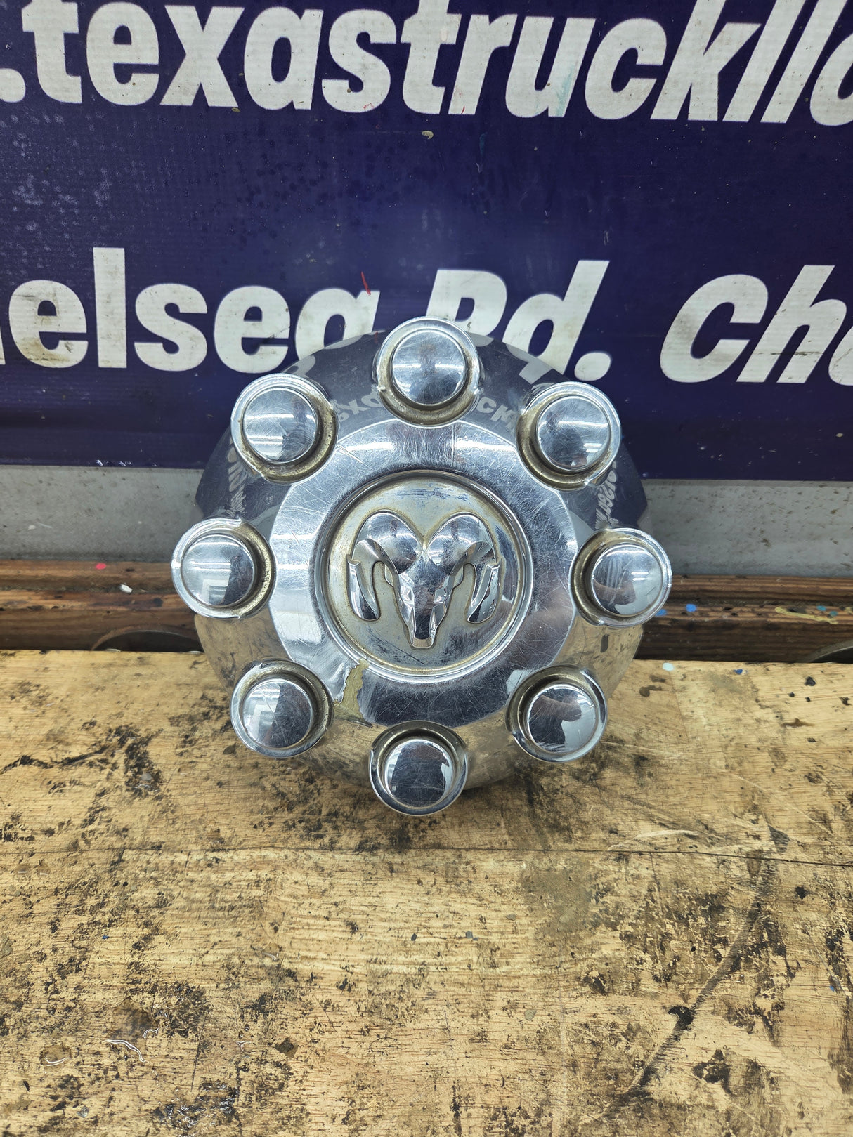 2003-20013 Dodge Ram 1500 2500 3500 OEM Center Wheel Cap Hub Cap P/N 52121450AB