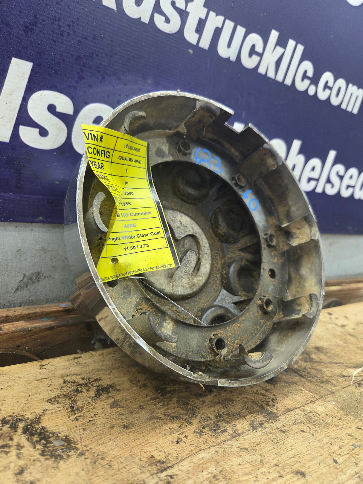2003-20013 Dodge Ram 1500 2500 3500 OEM Center Wheel Cap Hub Cap P/N 52121450AB