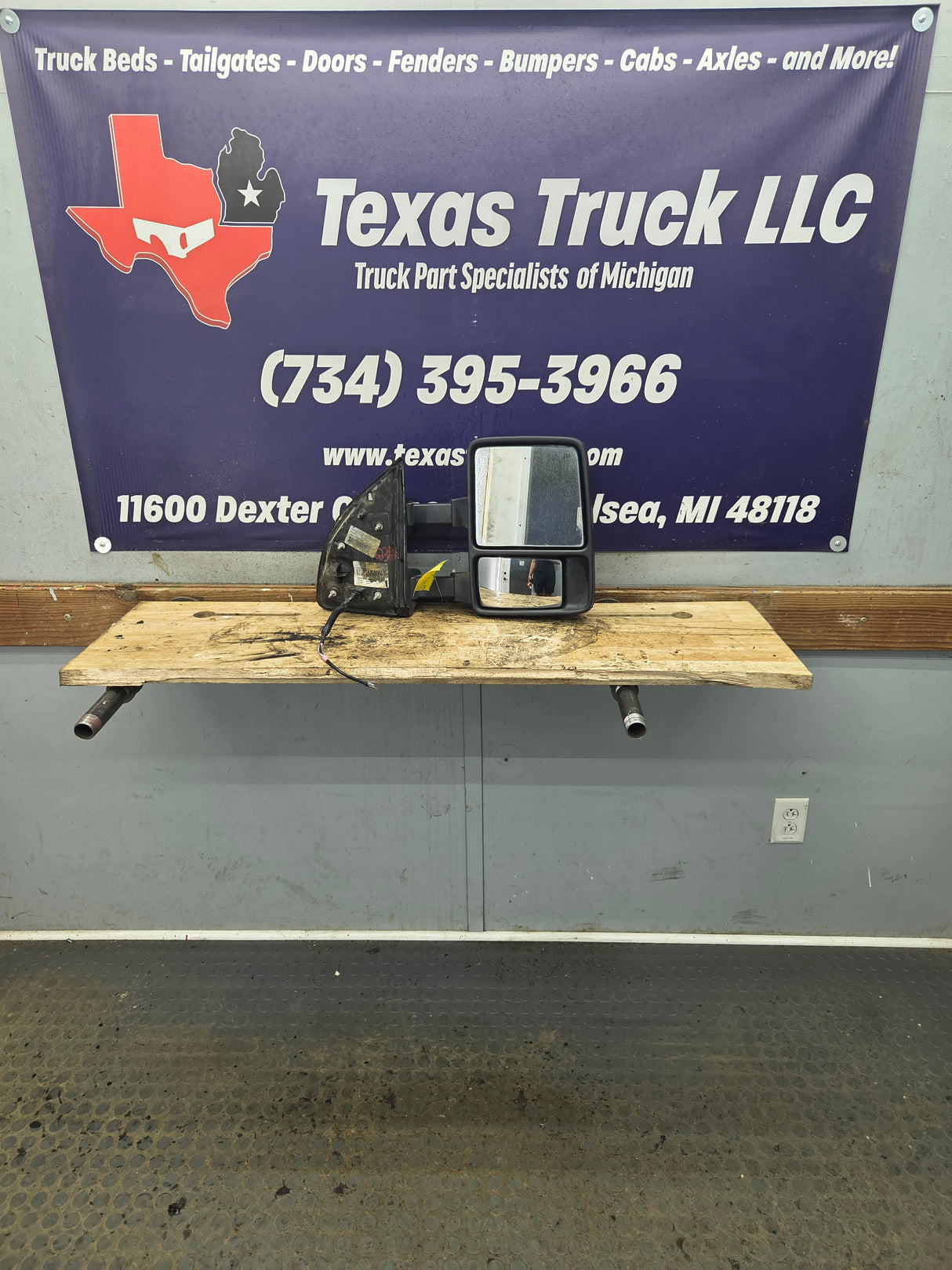 2008-2016 Ford Super Duty F250 F350 F450 F550 RH Passenger Side Power& Heated Towing Mirror OEM
