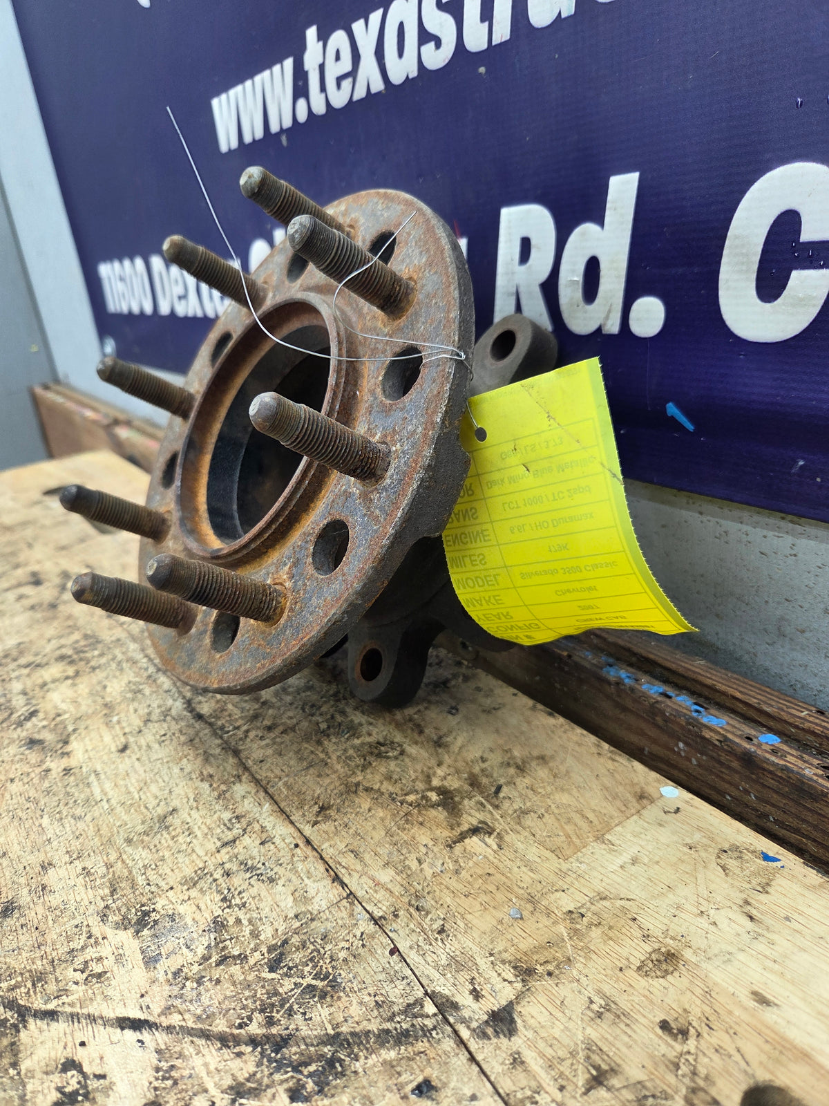 2001-2010 Chevrolet GMC 3500 Dually Front Hub Extender