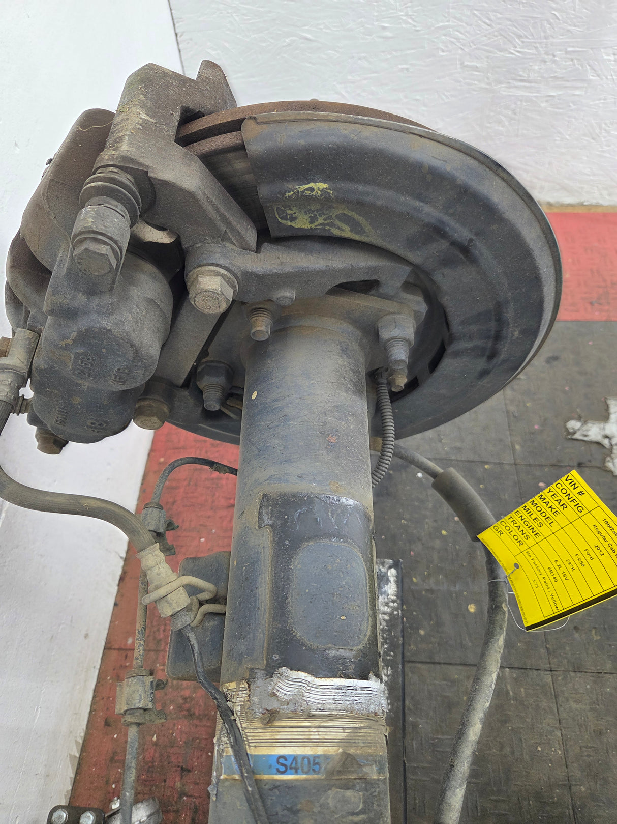 2011-2012 Ford Super Duty F250 F350 Rear Axle 3.73 Gear Ratio Electric Locking Rear End 297k Miles