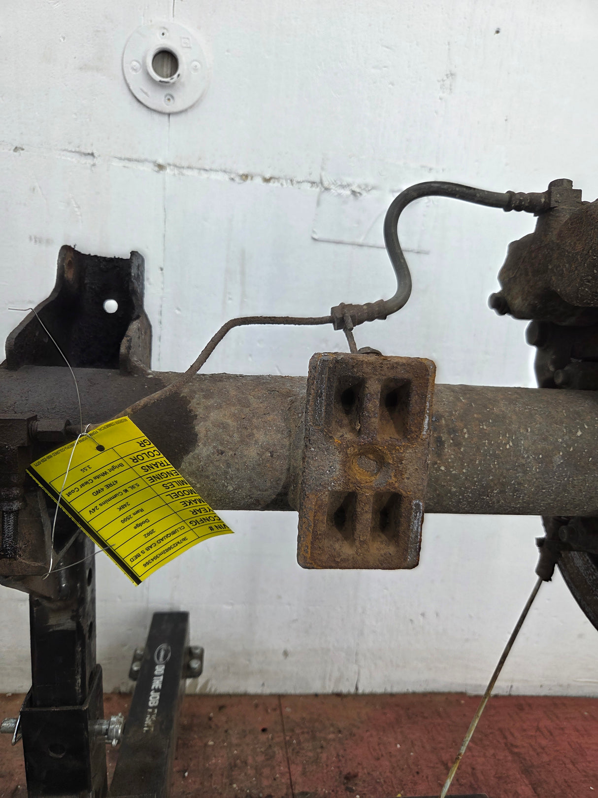 2001-2002 Dodge Ram 2500 Rear Axle Spicer 70 3.55 Ratio