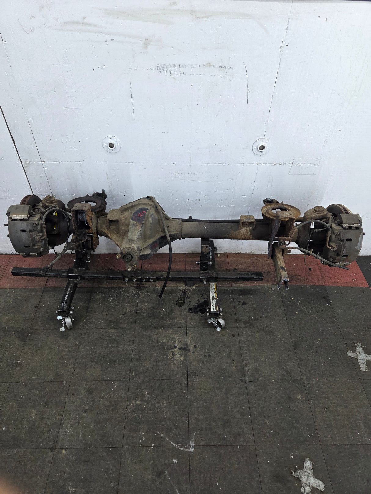 2000-2002 Dodge Ram 2500 4wd Dana 60 Front Axle Assembly 3.55 Ratio