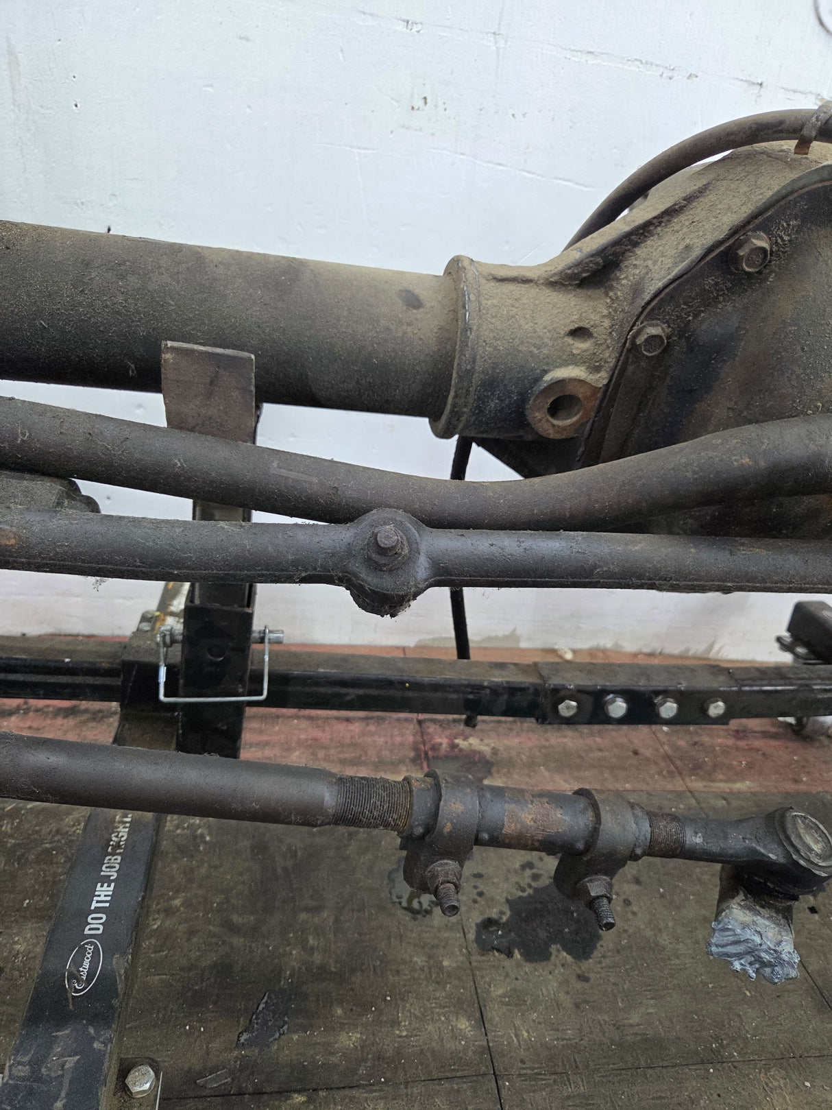 2000-2002 Dodge Ram 2500 4wd Dana 60 Front Axle Assembly 3.55 Ratio