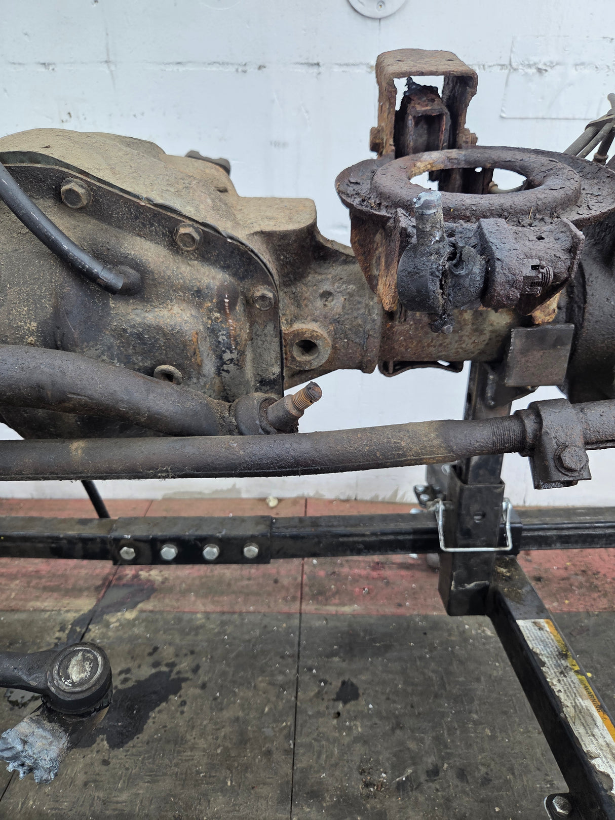 2000-2002 Dodge Ram 2500 4wd Dana 60 Front Axle Assembly 3.55 Ratio
