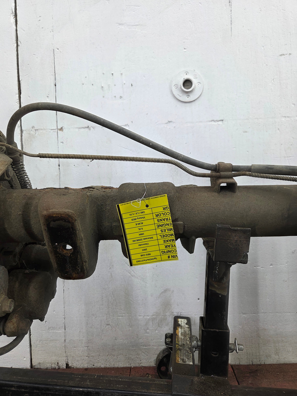 2001-2007 Chevrolet Silverado / GMC Sierra 2500 3500 HD Rear Axle 4.10 10.5"