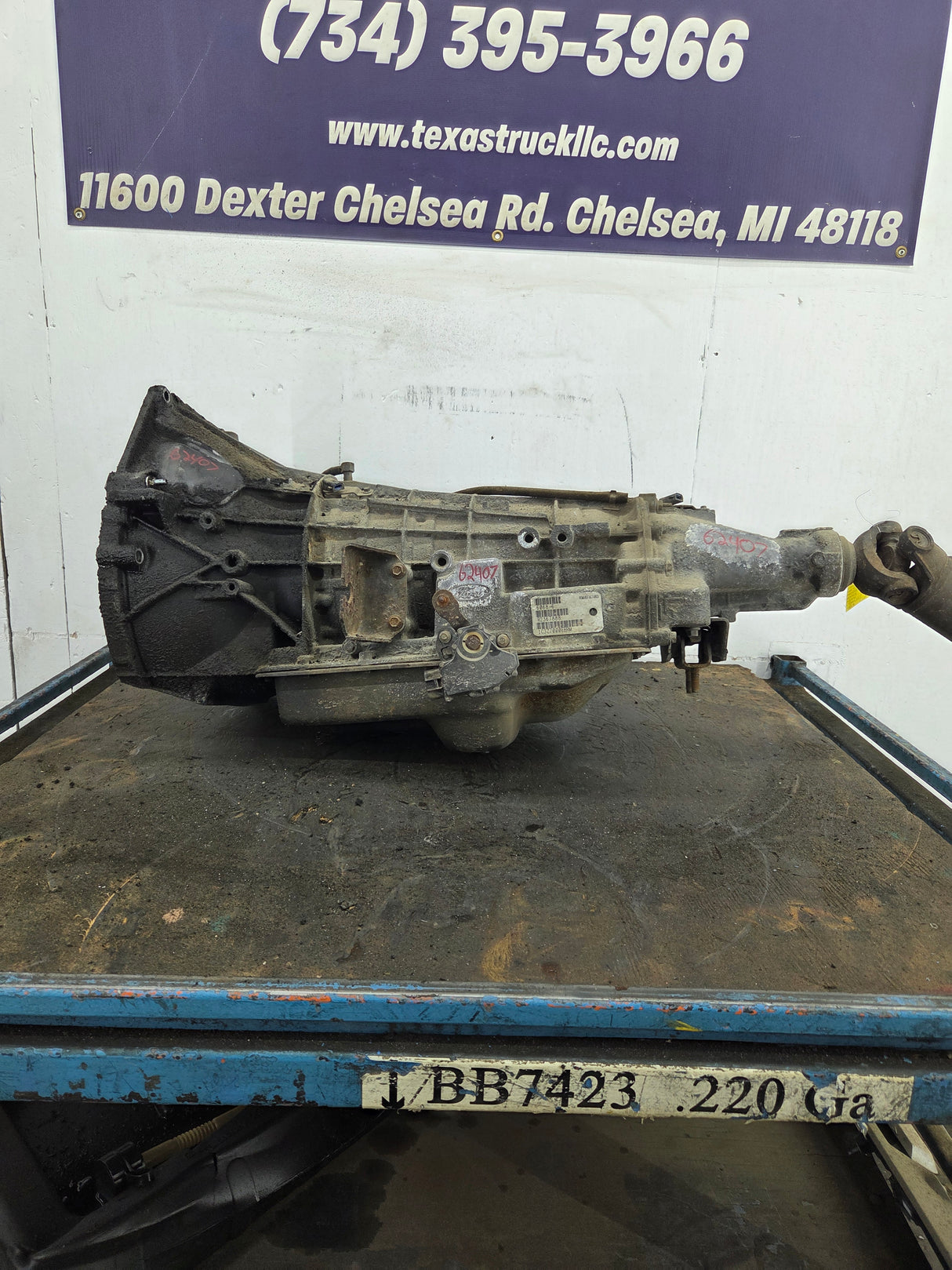 1999-2003 7.3L Power Stroke 2wd 4r100 Automatic Transmission Ford Pickup F250 F350 F450 F550