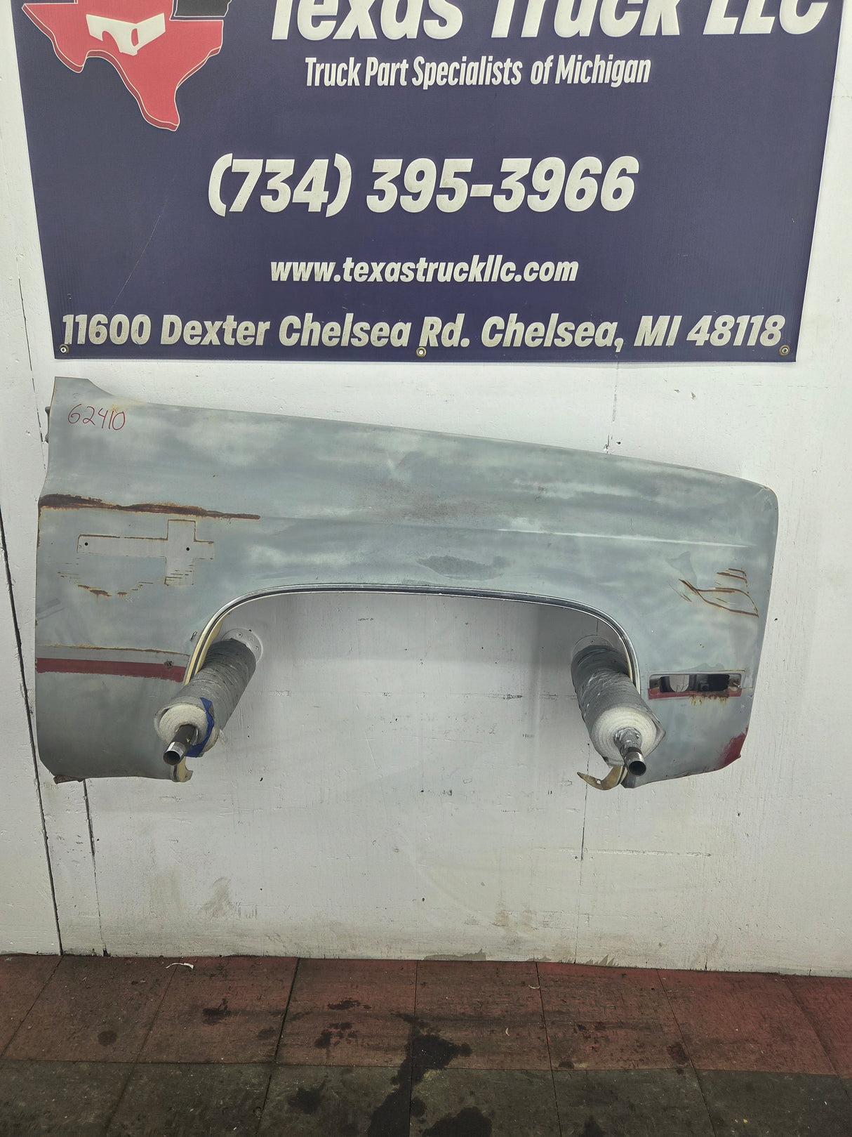 1981-1991 Chevrolet Silverado / GMC Sierra Square body Passenger Side Fender C10 C20 C30 Suburban K5 K10 K20 Blazer