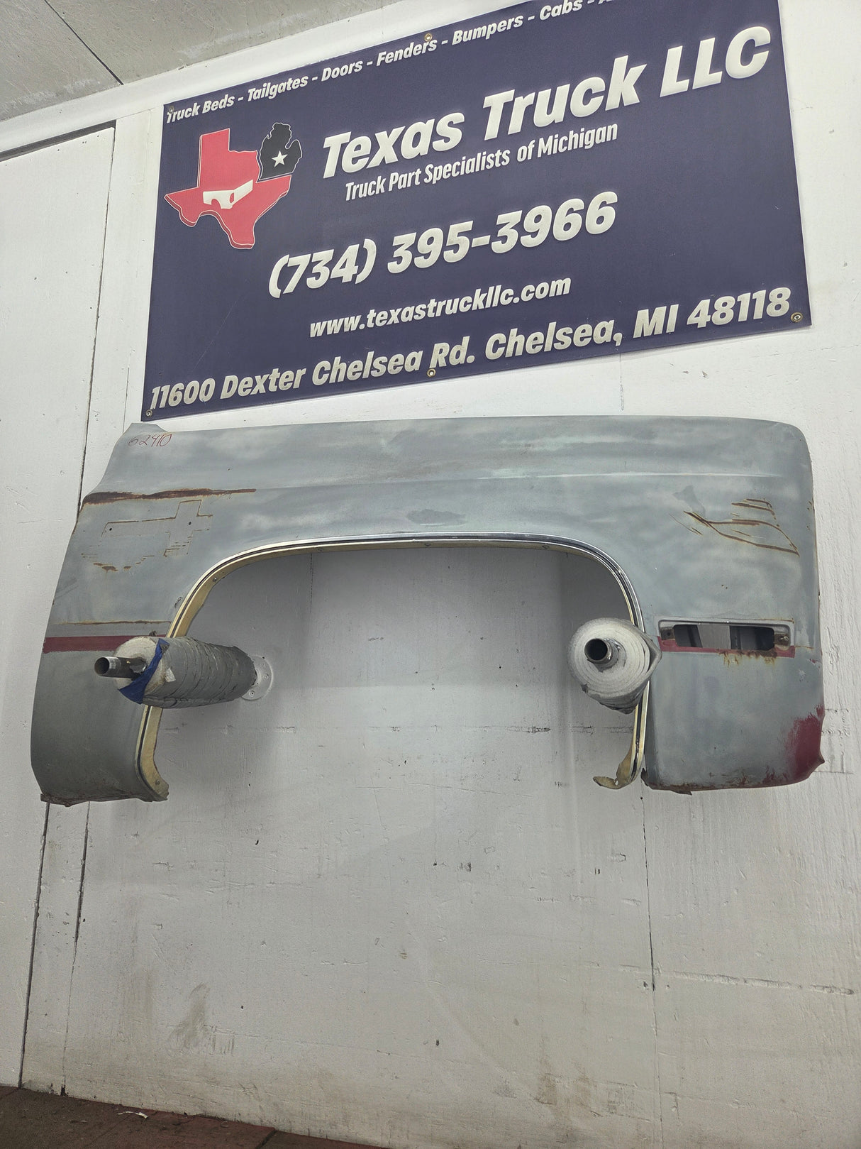 1981-1991 Chevrolet Silverado / GMC Sierra Square body Passenger Side Fender C10 C20 C30 Suburban K5 K10 K20 Blazer