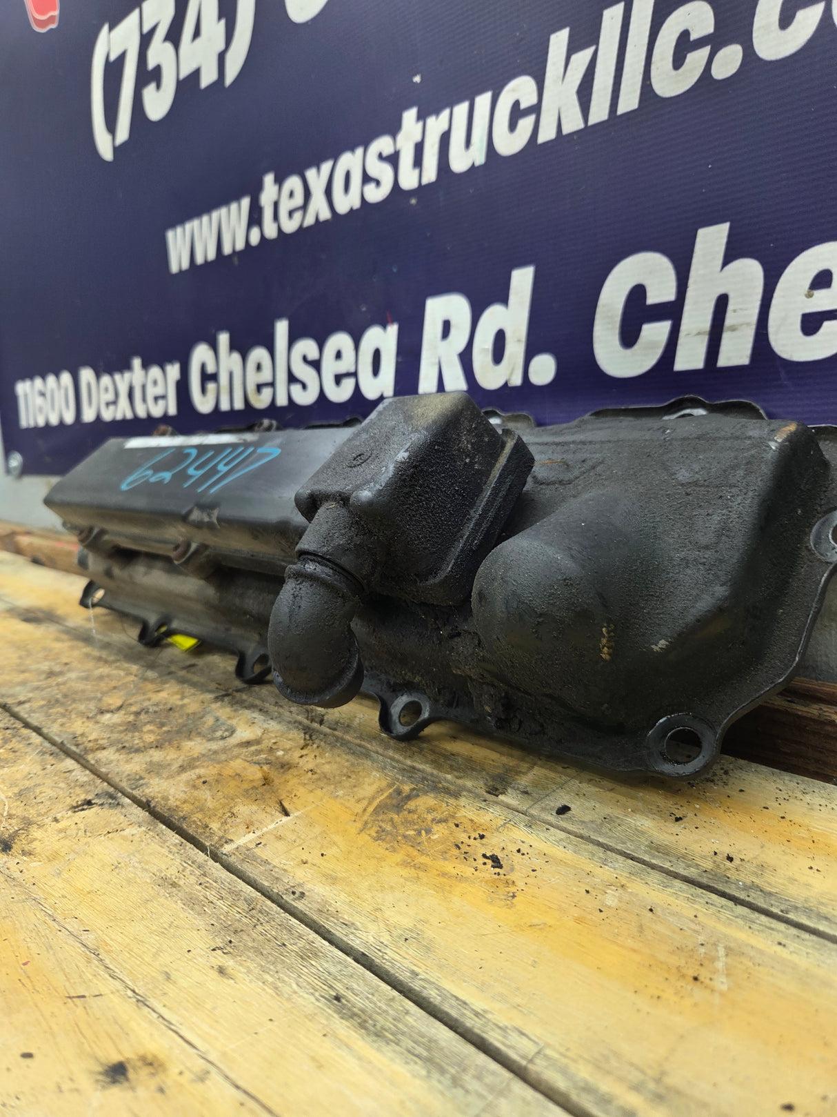 2004.5-2007 Ford 6.0 Power Stroke Drivers Valve Cover Super Duty Excursion