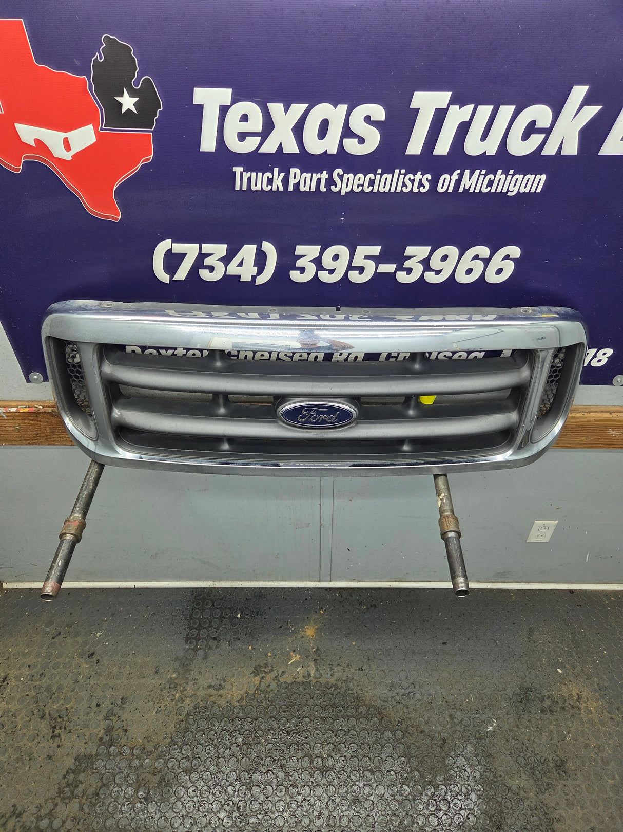 1999-2004 Ford Super Duty Excursion Chrome Grill F250 F350 F450 F550