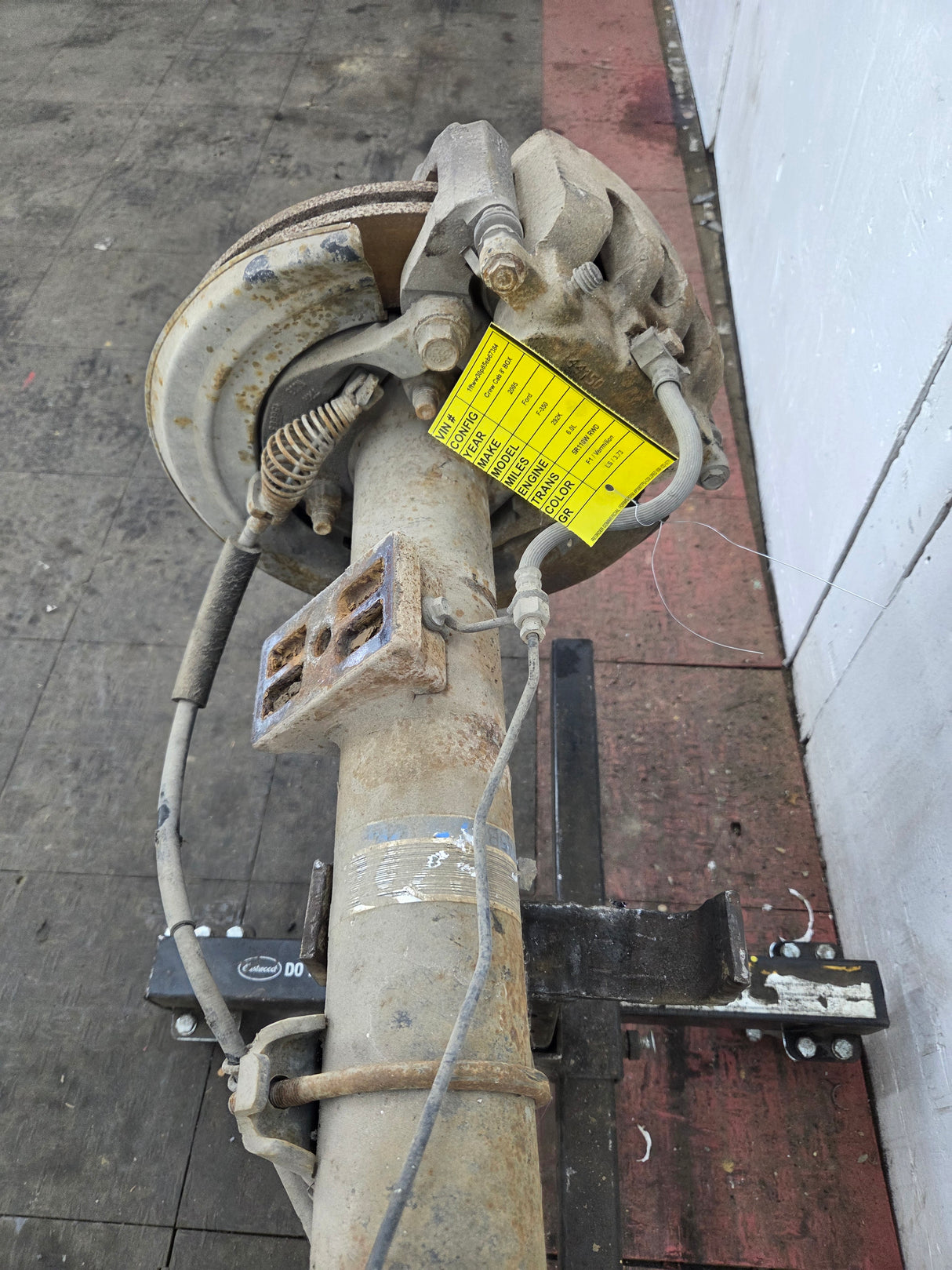 2005-2007 Ford Super Duty F250 F350 SRW Rear Axle 3.73 Gear Ratio 292k Miles