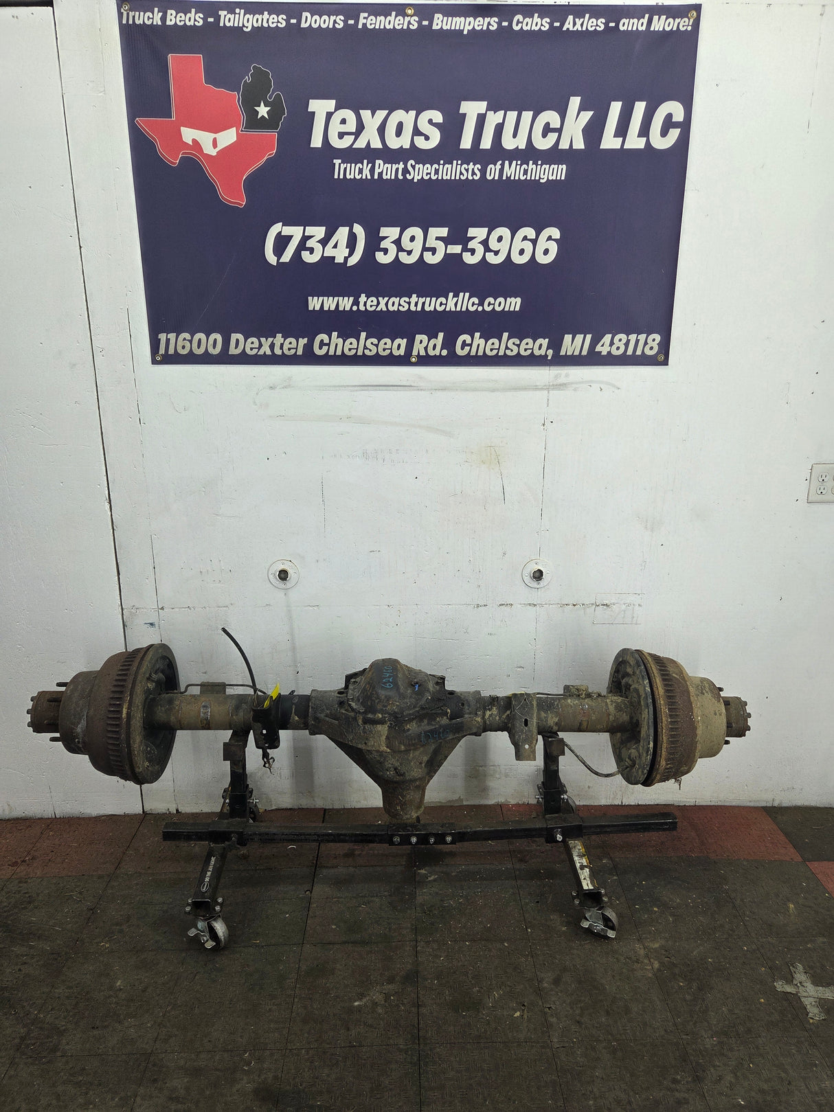 1996-1999 2nd Gen Dodge Ram 3500 Dually 4x4 Rear Axle 3.54 Ratio Cummins Diesel Gas