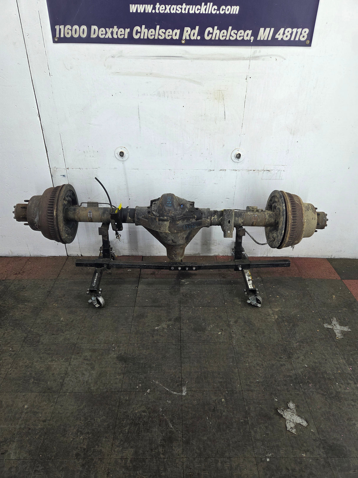 1996-1999 2nd Gen Dodge Ram 3500 Dually 4x4 Rear Axle 3.54 Ratio Cummins Diesel Gas