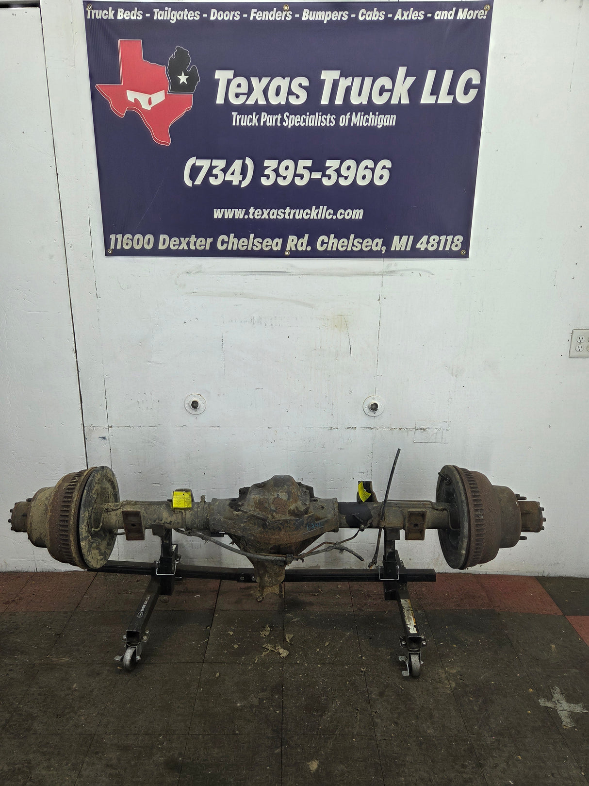 1996-1999 2nd Gen Dodge Ram 3500 Dually 4x4 Rear Axle 3.54 Ratio Cummins Diesel Gas