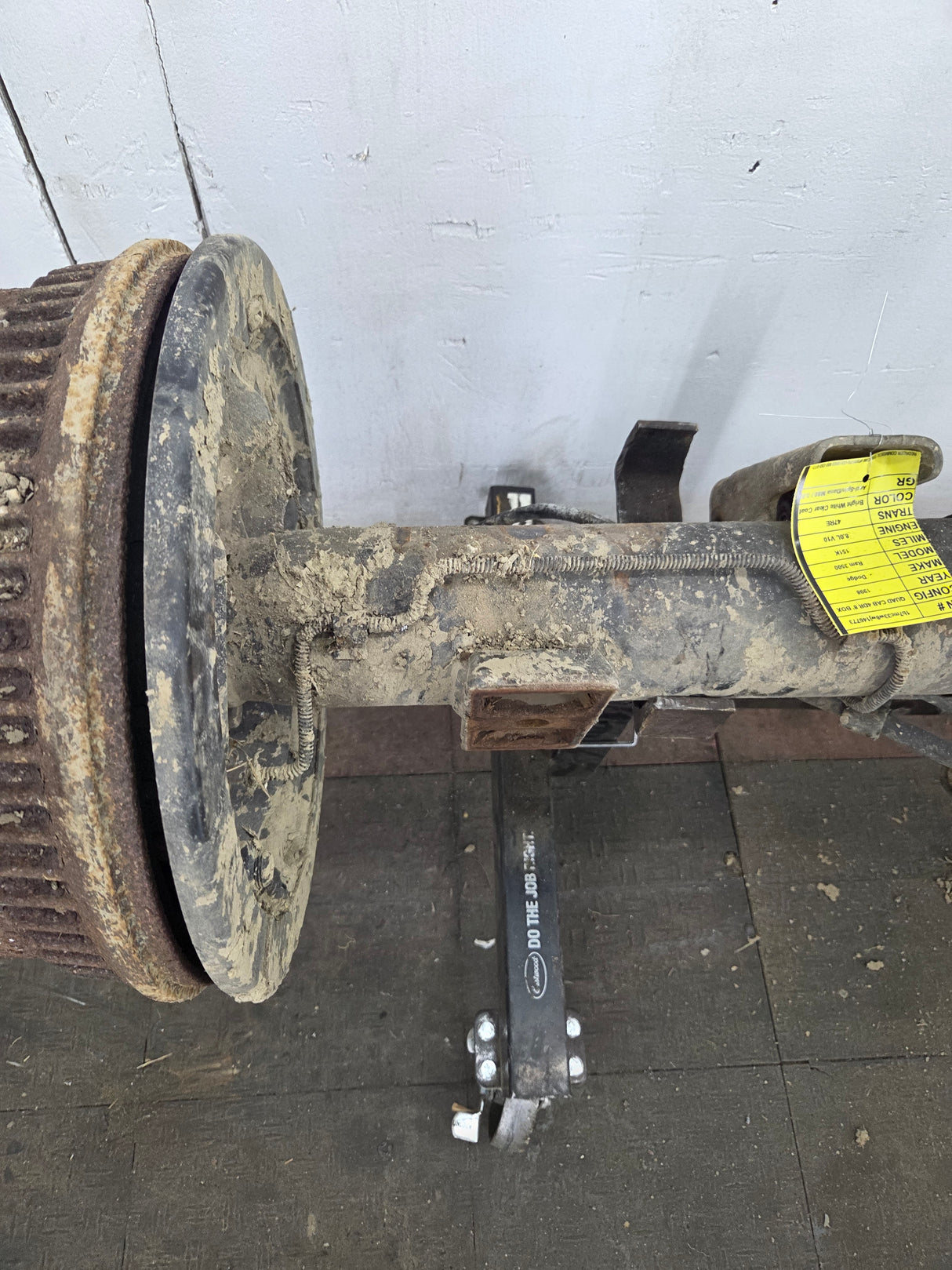 1996-1999 2nd Gen Dodge Ram 3500 Dually 4x4 Rear Axle 3.54 Ratio Cummins Diesel Gas