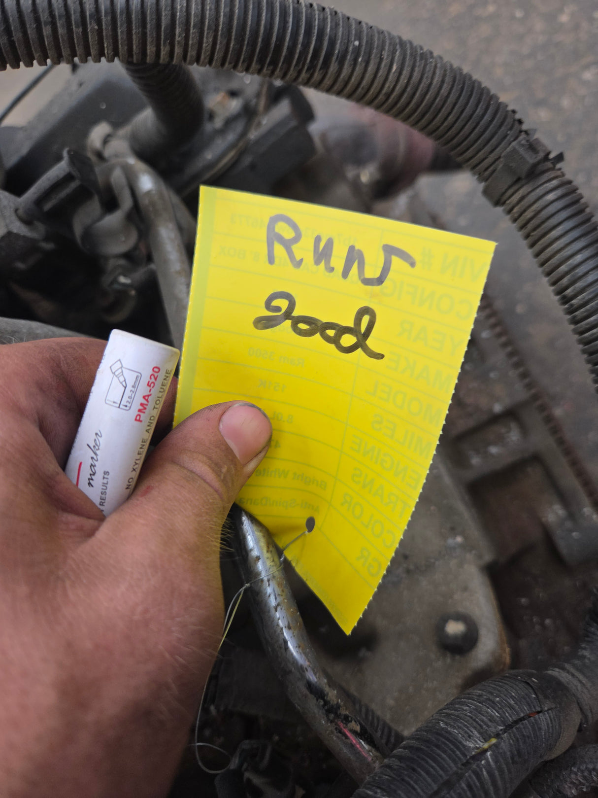 1996-2001 Dodge Ram 2500 3500 8.0L V10 Engine Ran Great 151k Miles