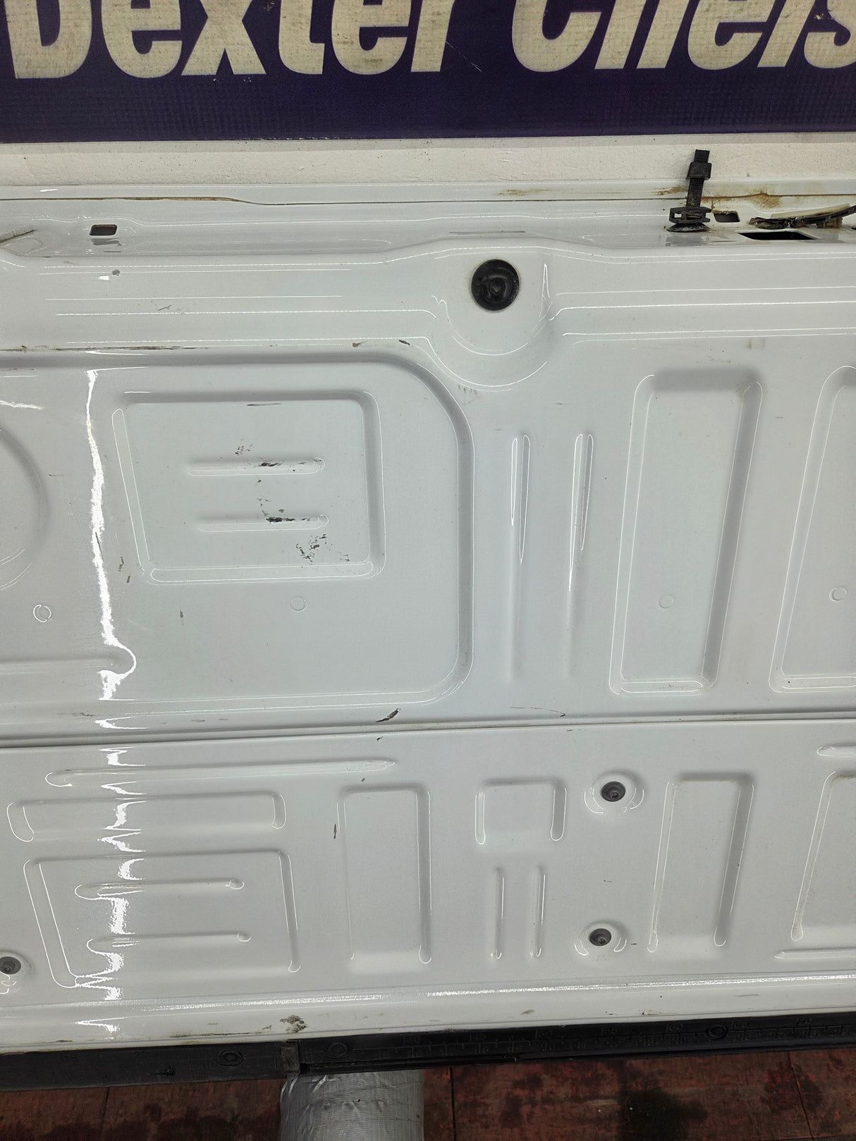 2023-2026 Ford Super Duty F250 F350 F450 F550 Step Tailgate - Oxford White