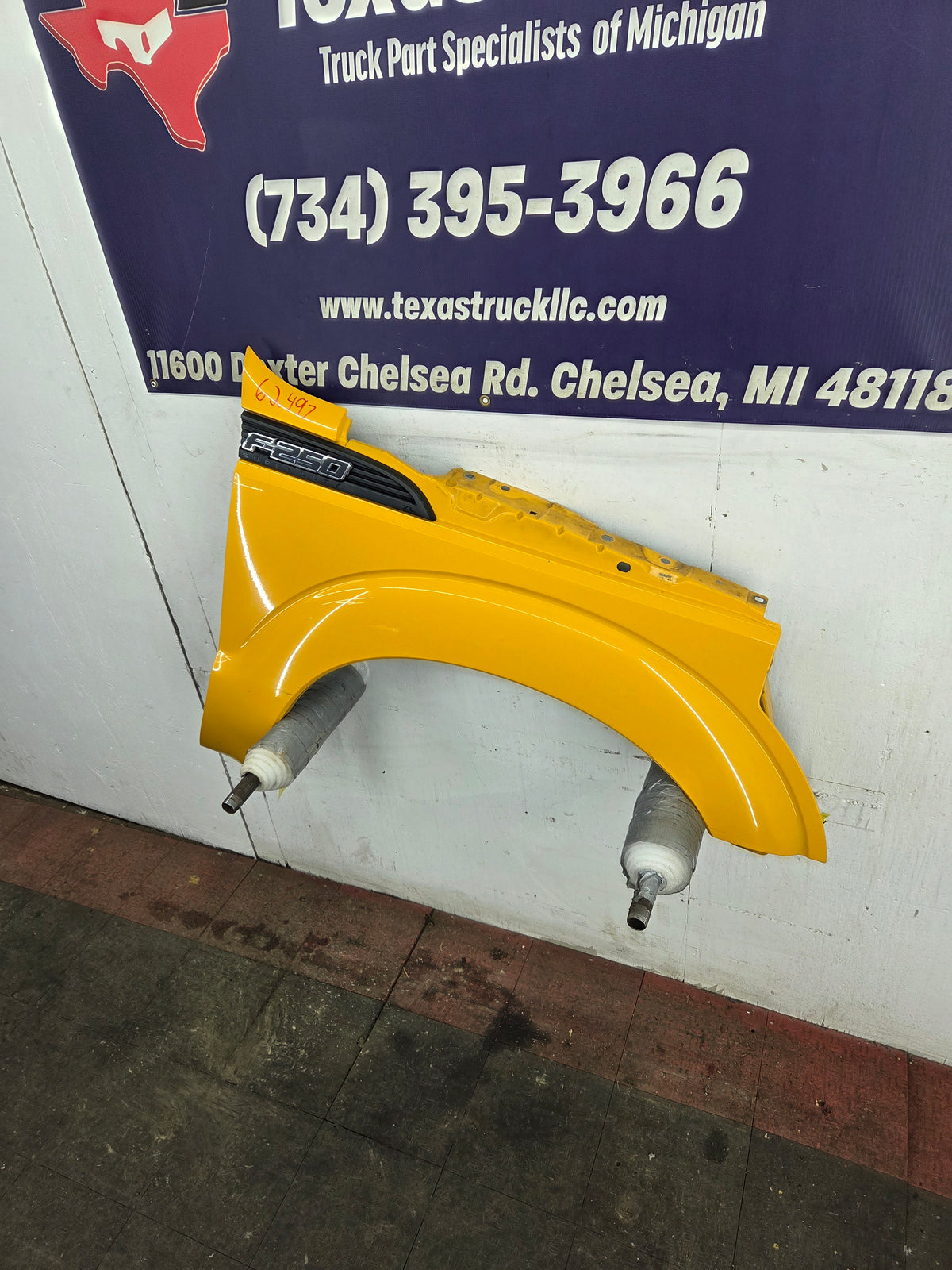 2011-2016 Ford Super Duty F250 F350 RH Passenger Side Front Fender