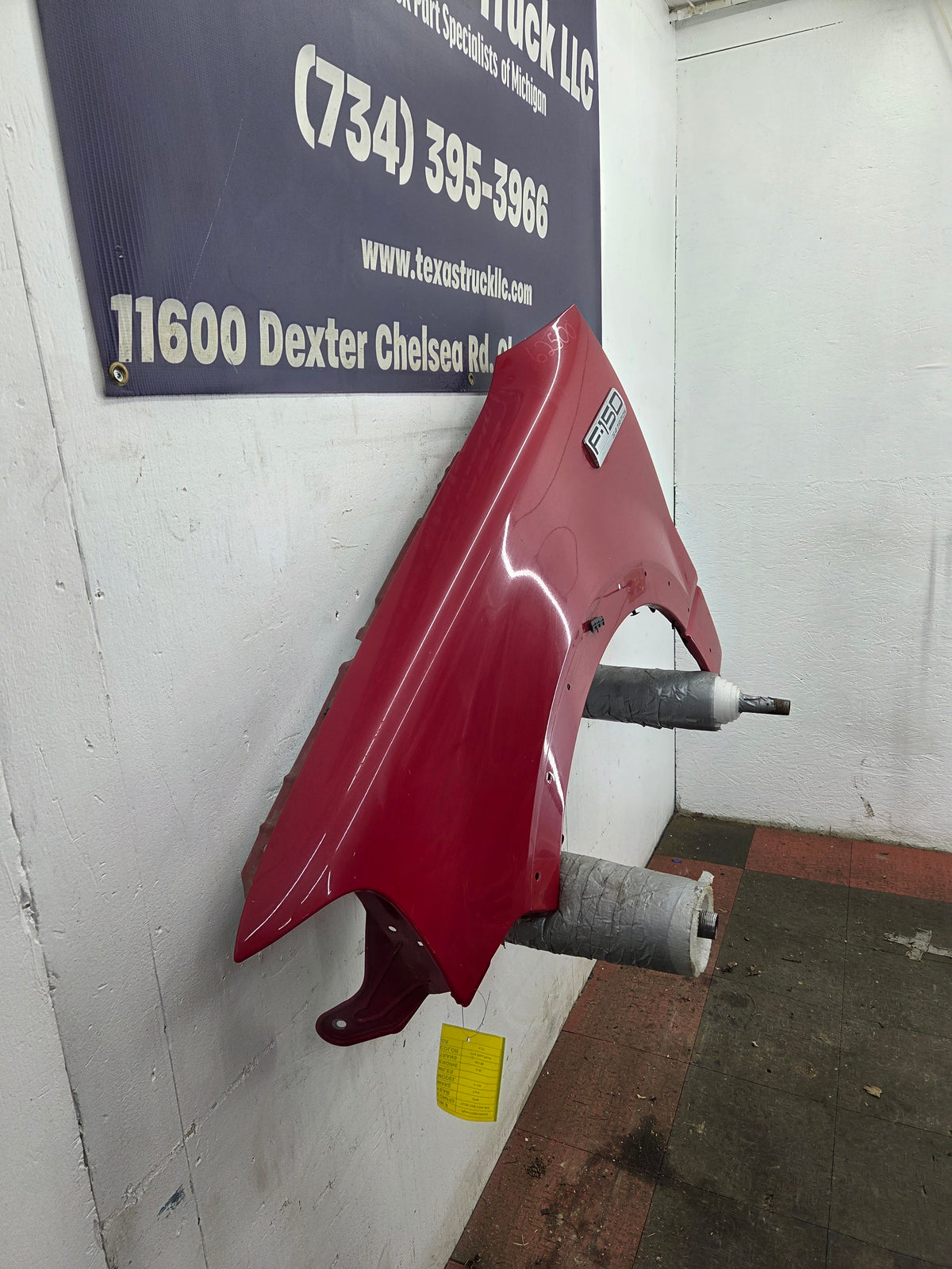 2004-2008 Ford F150 LH Driver Side Front Fender - With Molding