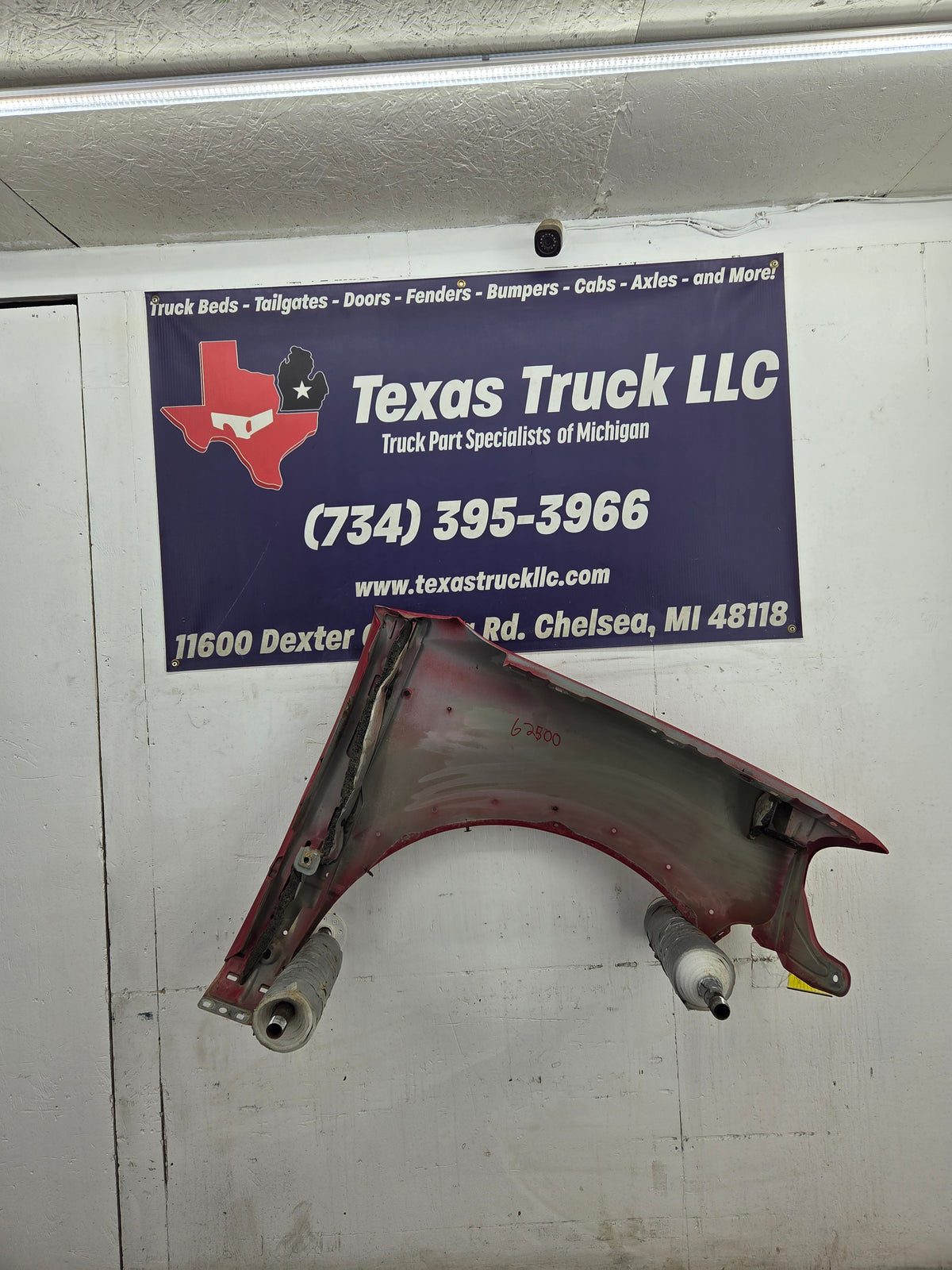 2004-2008 Ford F150 LH Driver Side Front Fender - With Molding